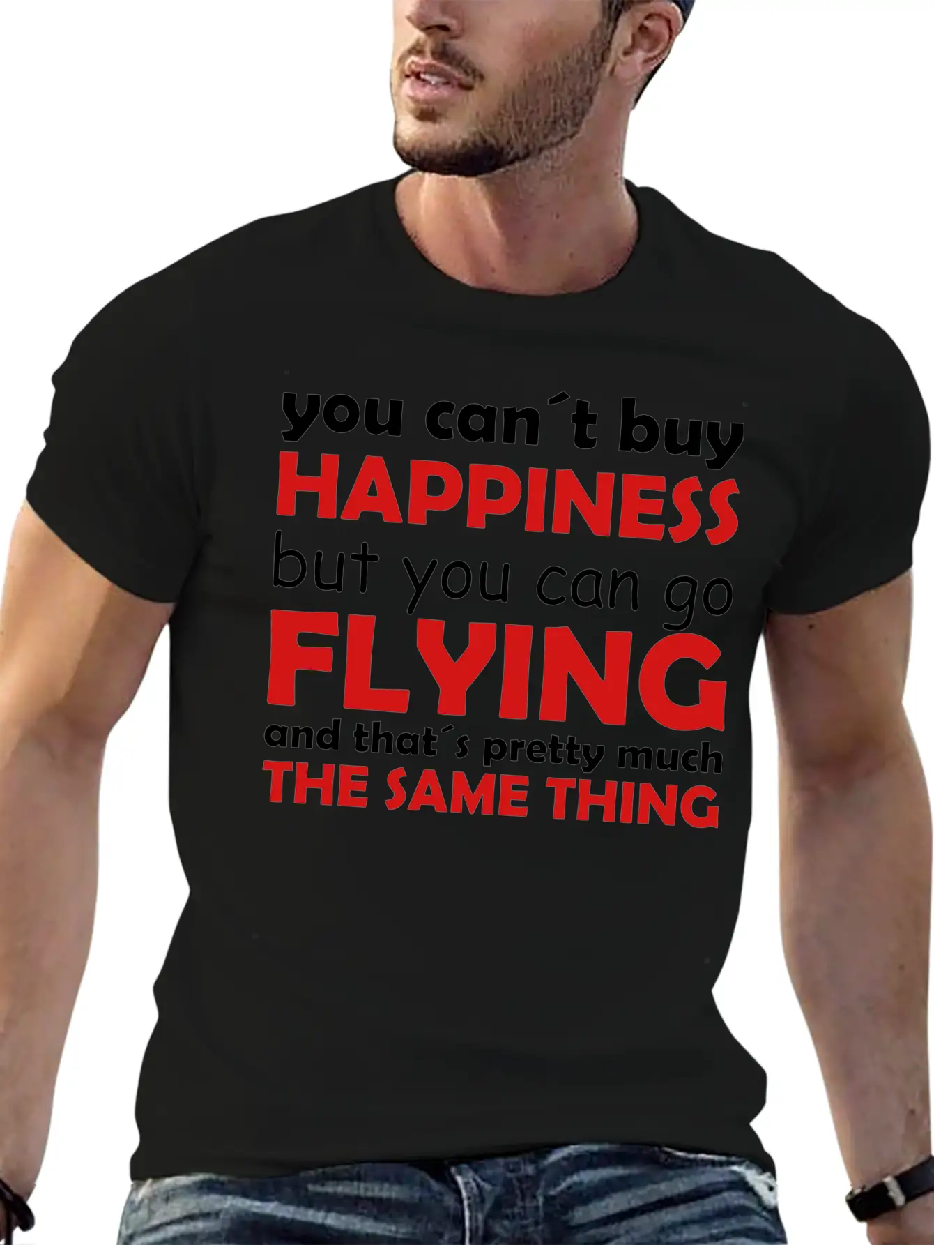 Happiness Flying Classic Cotton Tee – Unisex Comfort For Any Season