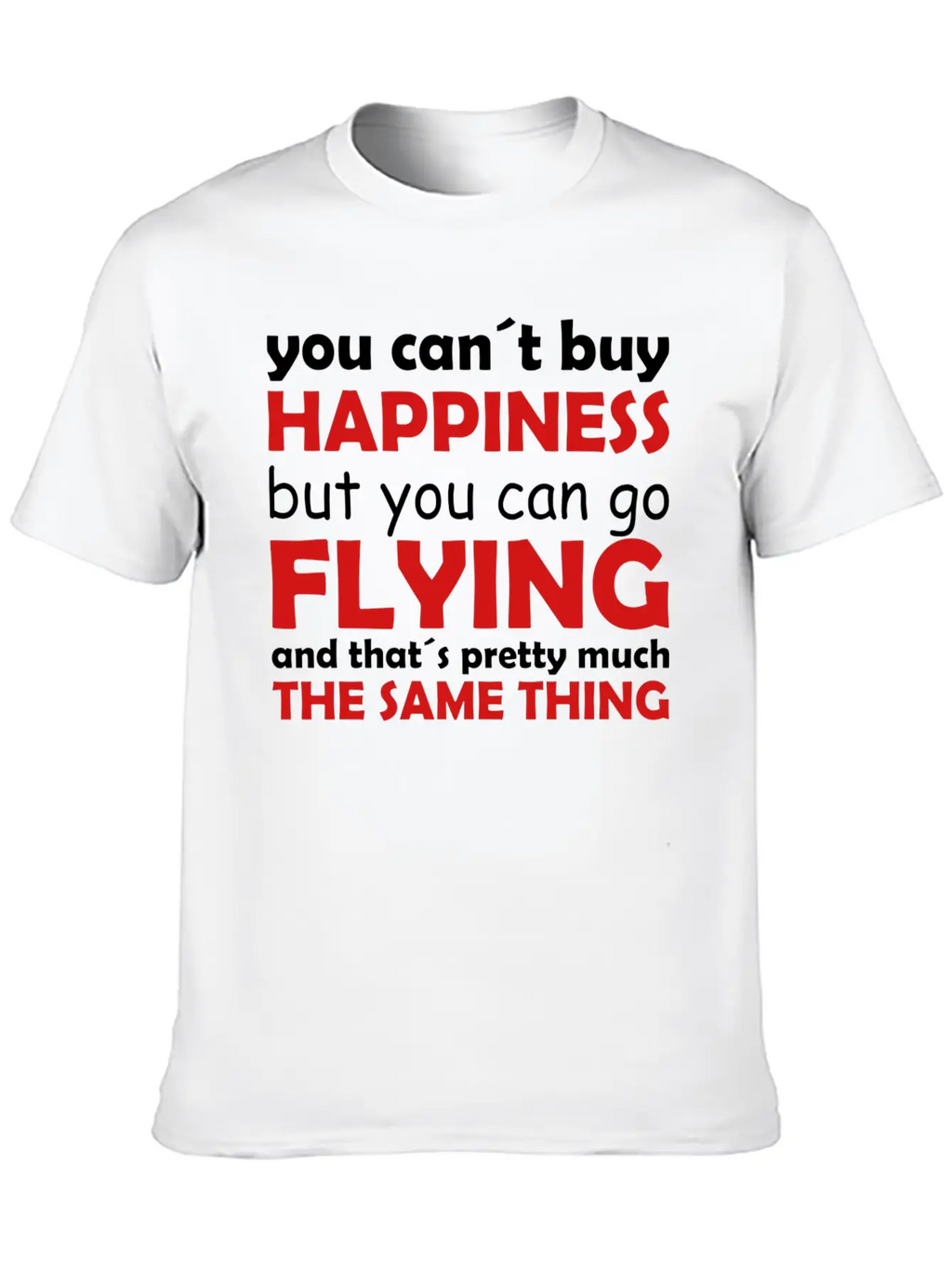 Happiness Flying Classic Cotton Tee – Unisex Comfort For Any Season