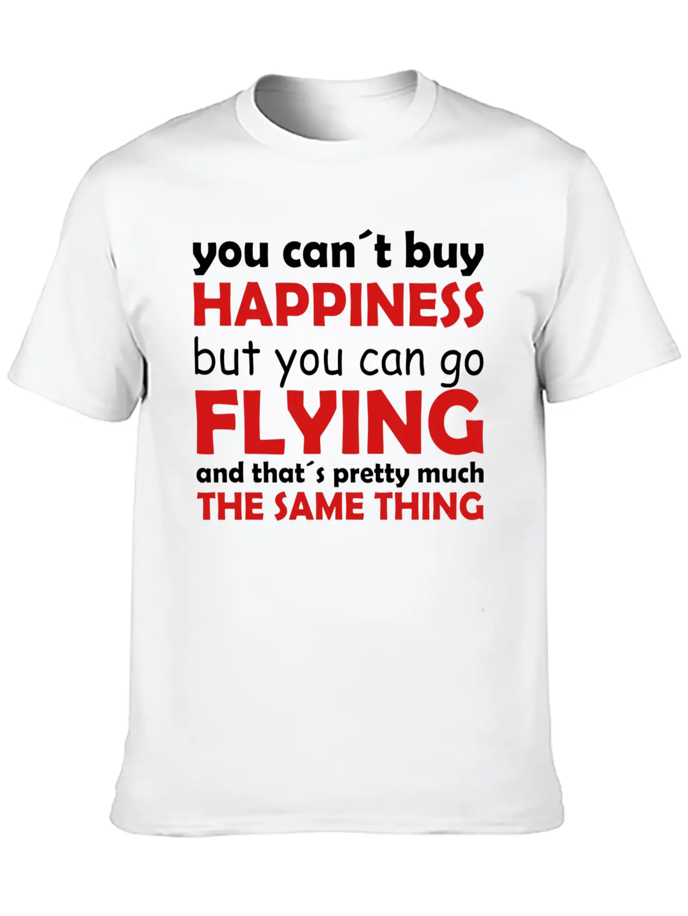 Happiness Flying Classic Cotton Tee – Unisex Comfort For Any Season