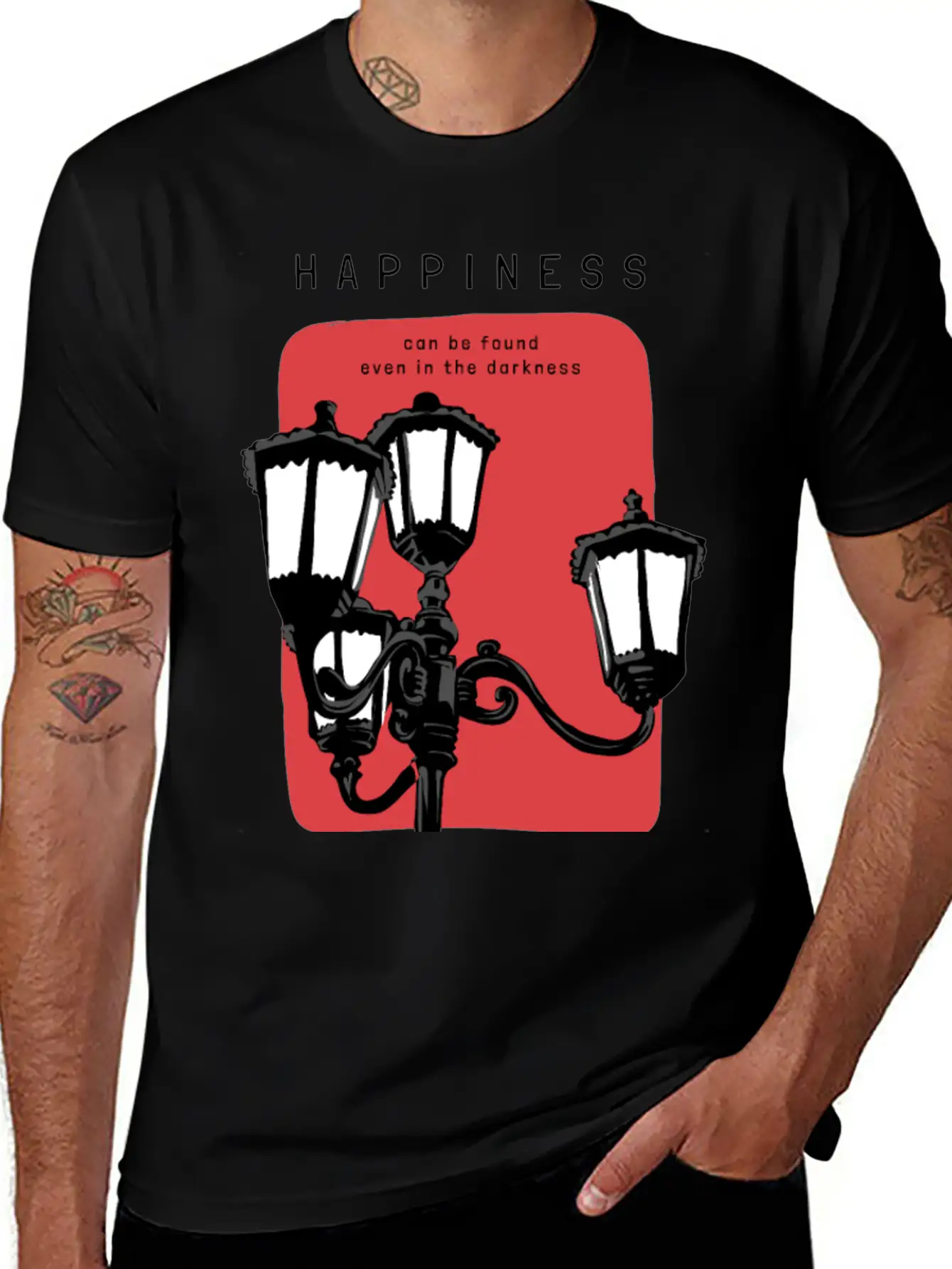 HAPPINESS Unisex Casual T-Shirt – Clean Design For Daily Comfort