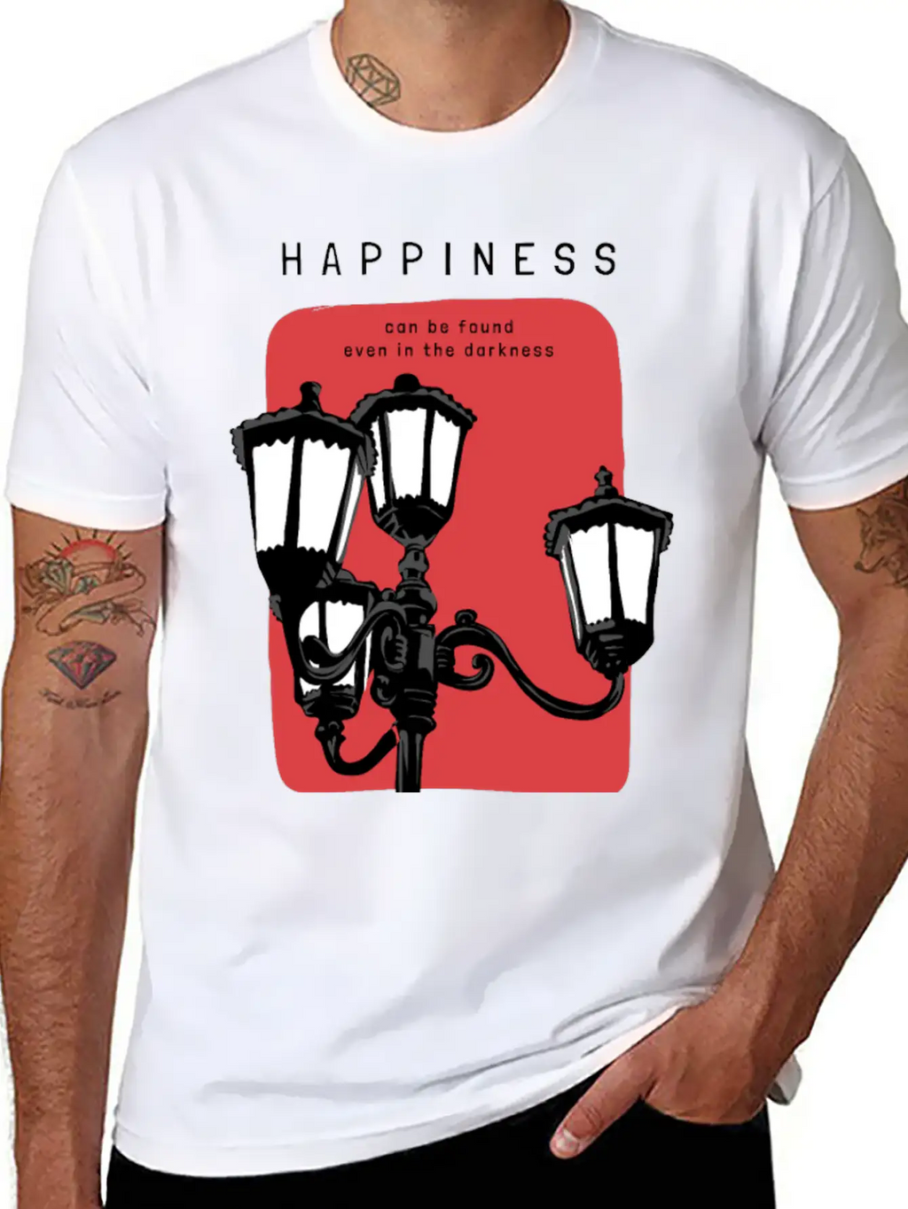 HAPPINESS Unisex Casual T-Shirt – Clean Design For Daily Comfort