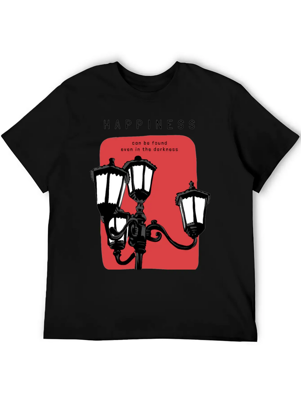 HAPPINESS Unisex Casual T-Shirt – Clean Design For Daily Comfort