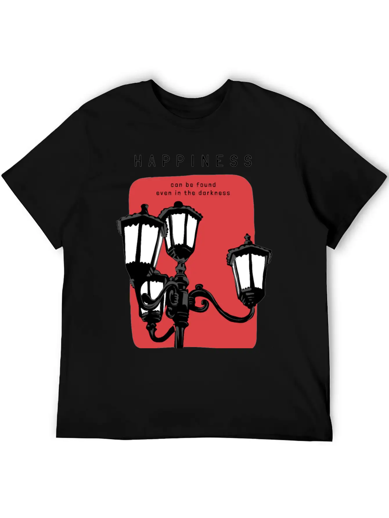 HAPPINESS Unisex Casual T-Shirt – Clean Design For Daily Comfort