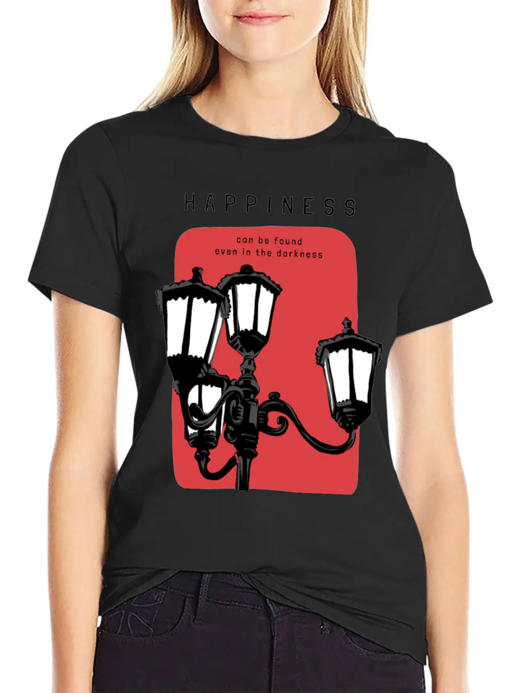HAPPINESS Unisex Casual T-Shirt – Clean Design For Daily Comfort