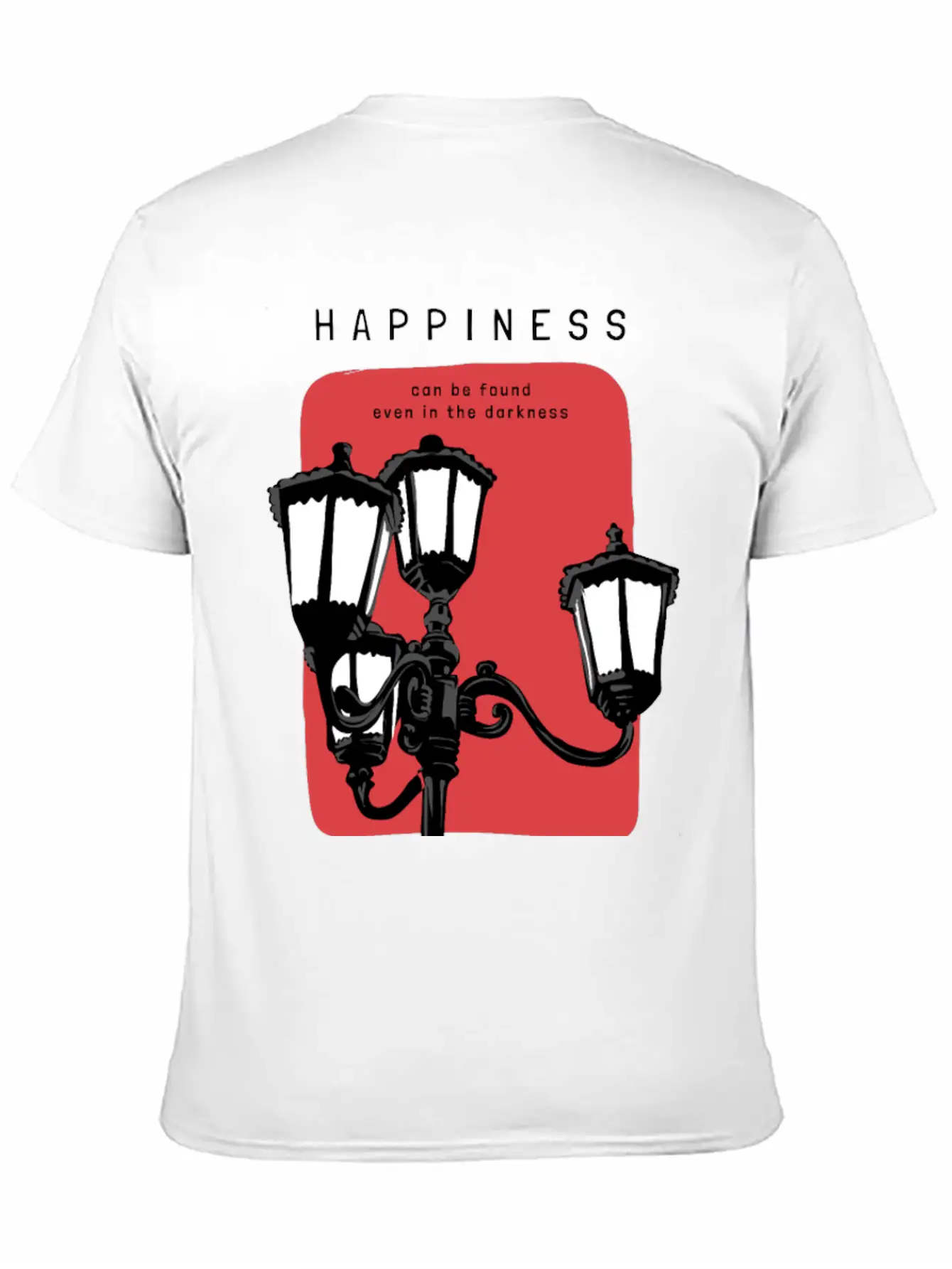 HAPPINESS Unisex Casual T-Shirt – Clean Design For Daily Comfort