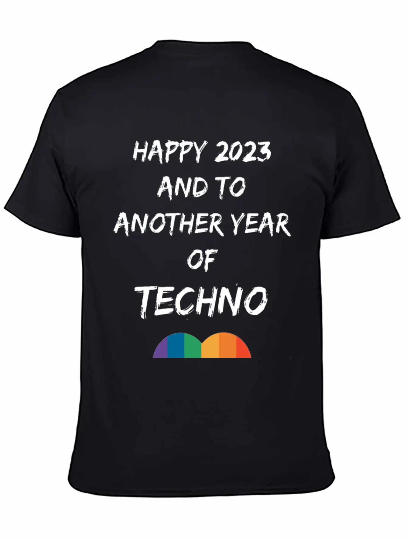 HAPPY 2023 EDM TECHNO LGBTQ HEART SHIRT Timeless Short Sleeve Tee – Comfy And Minimalist Design