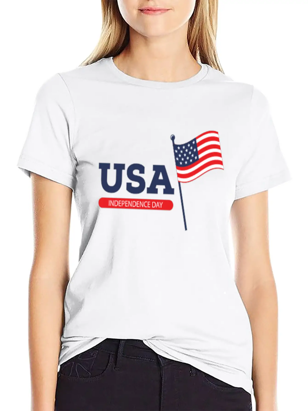 Happy 4th Of July Stylish Everyday T-Shirt – Unisex Basic Cotton Tee