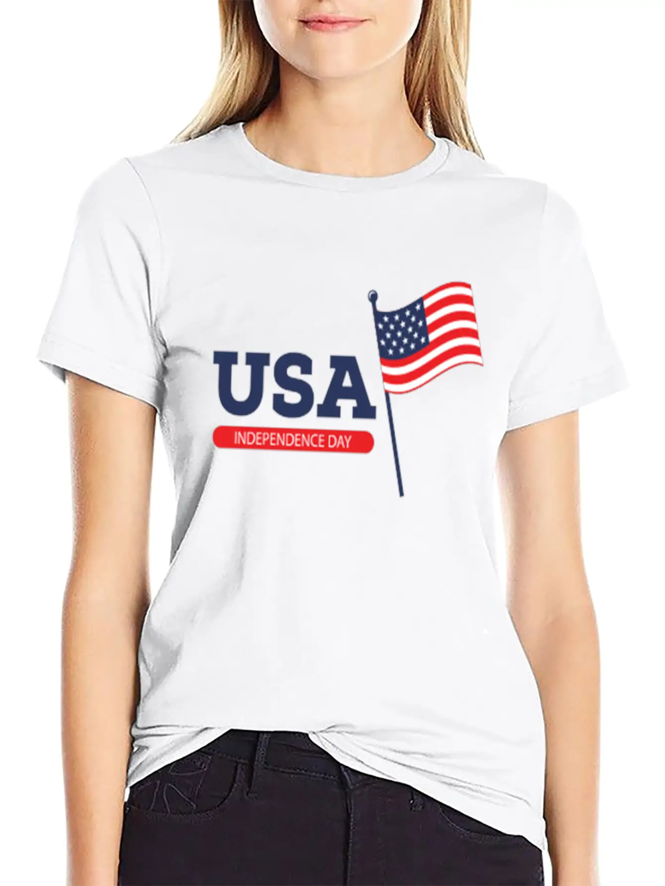 Happy 4th Of July Stylish Everyday T-Shirt – Unisex Basic Cotton Tee