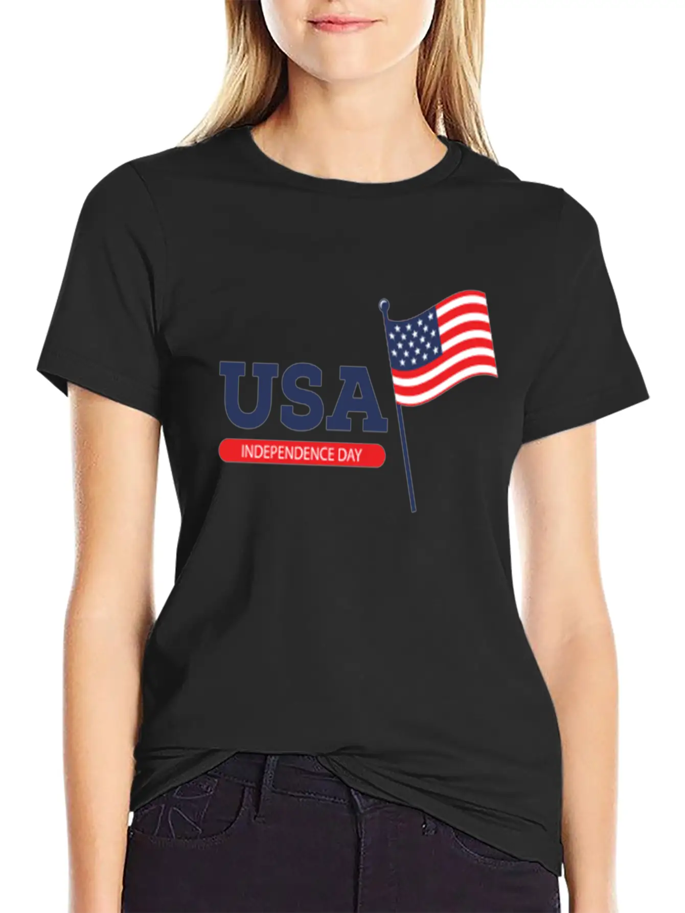 Happy 4th Of July Stylish Everyday T-Shirt – Unisex Basic Cotton Tee