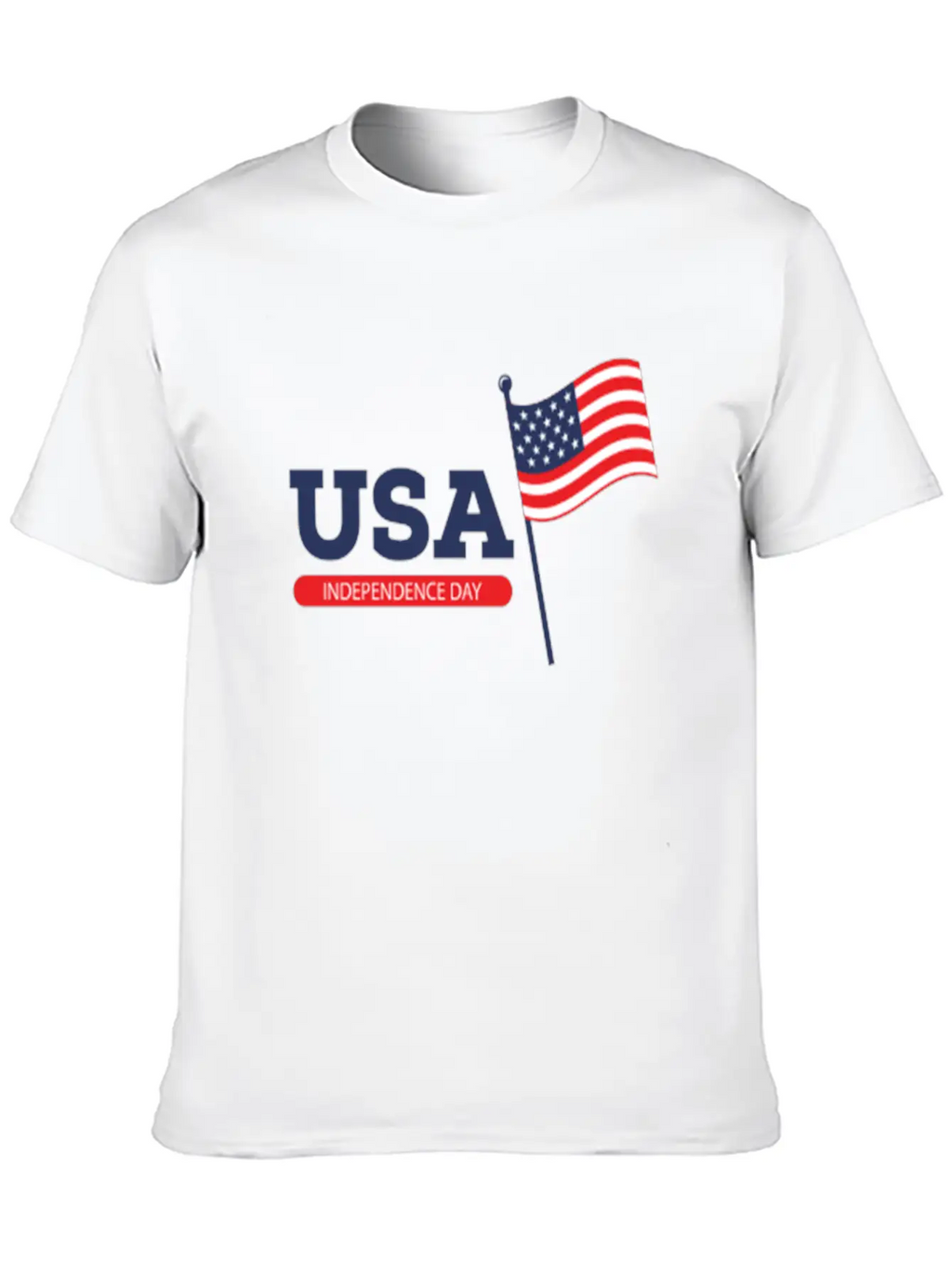 Happy 4th Of July Stylish Everyday T-Shirt – Unisex Basic Cotton Tee