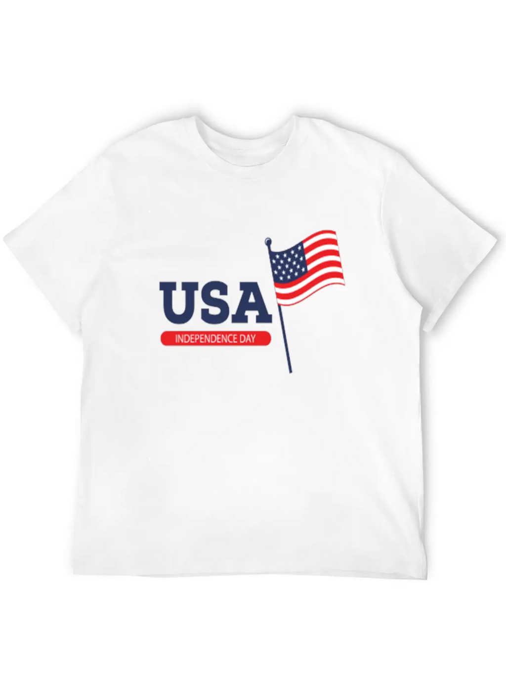 Happy 4th Of July Stylish Everyday T-Shirt – Unisex Basic Cotton Tee