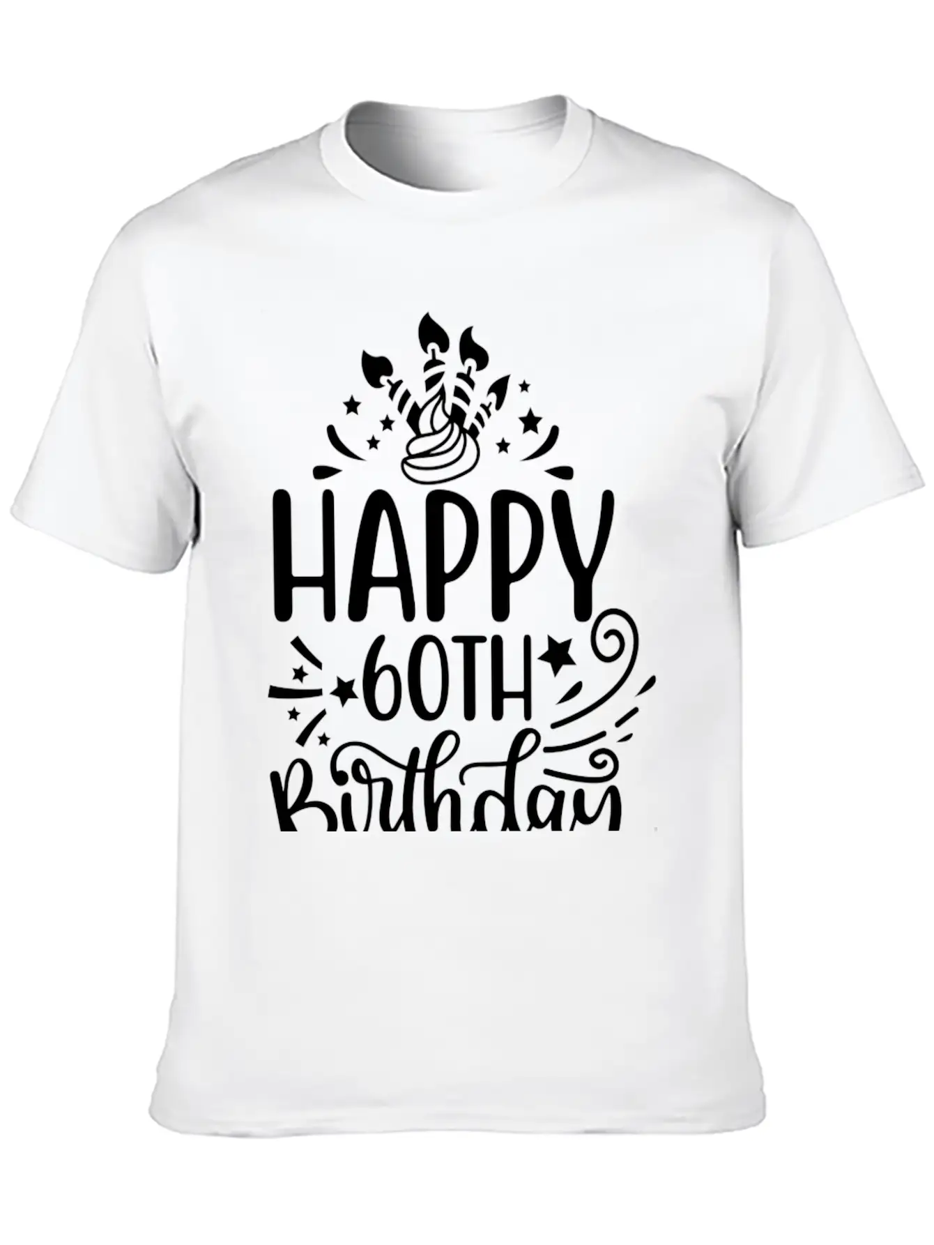 Happy 60th Birthday Presents 60 Year Old Gift Idea Classic Cotton Tee – Unisex Comfort For Any Season