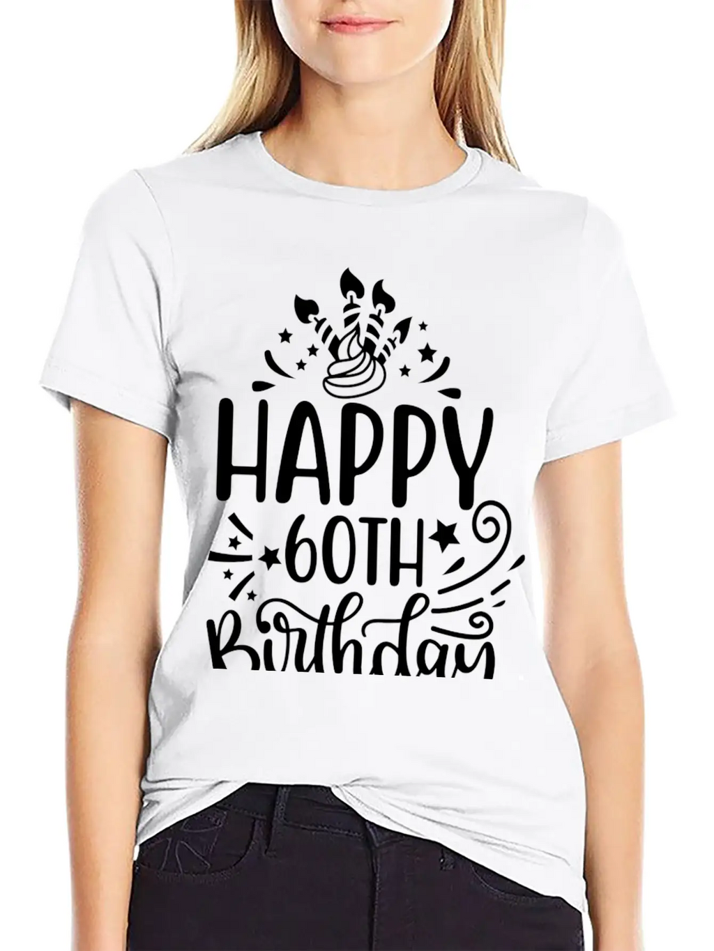 Happy 60th Birthday Presents 60 Year Old Gift Idea Classic Cotton Tee – Unisex Comfort For Any Season