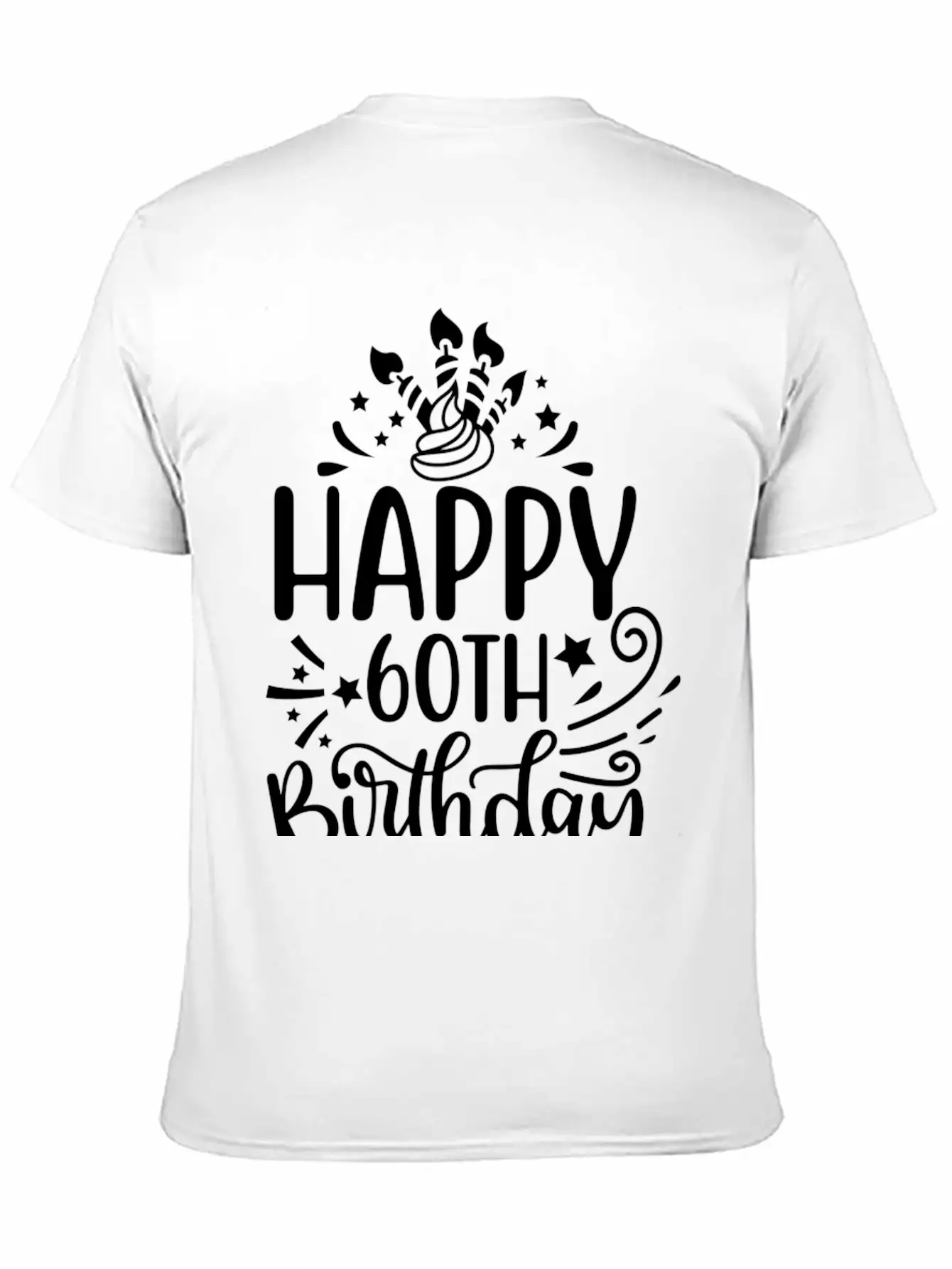 Happy 60th Birthday Presents 60 Year Old Gift Idea Classic Cotton Tee – Unisex Comfort For Any Season