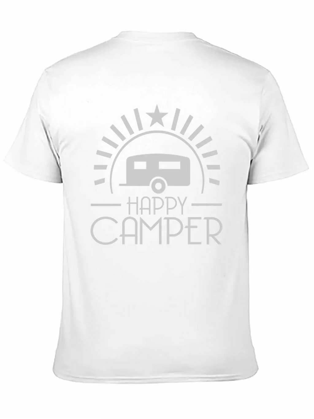 HAPPY CAMPER7.png Breathable Soft Cotton T-Shirt – Timeless Casual Look