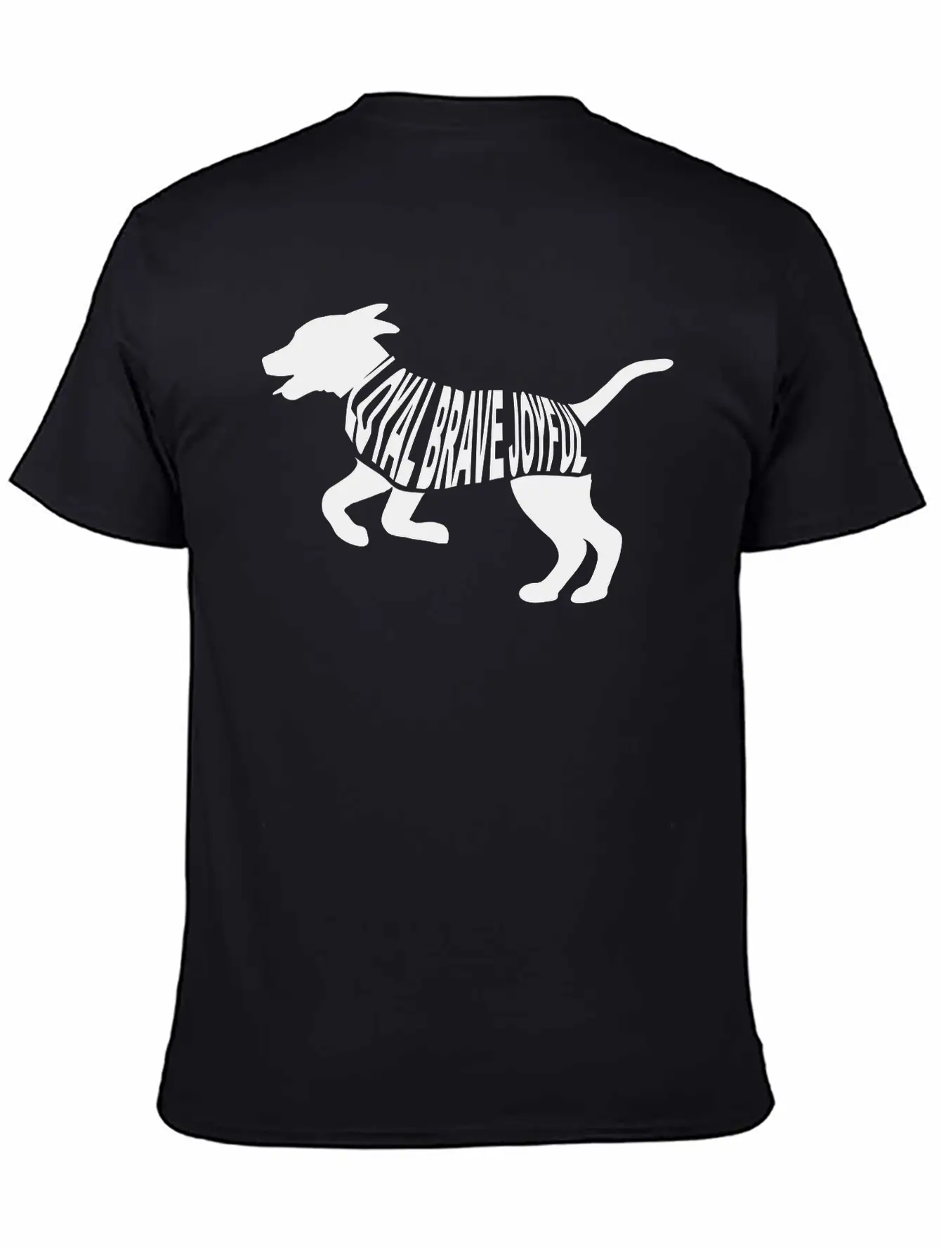 Happy Dog Classic Cotton Tee – Unisex Comfort For Any Season