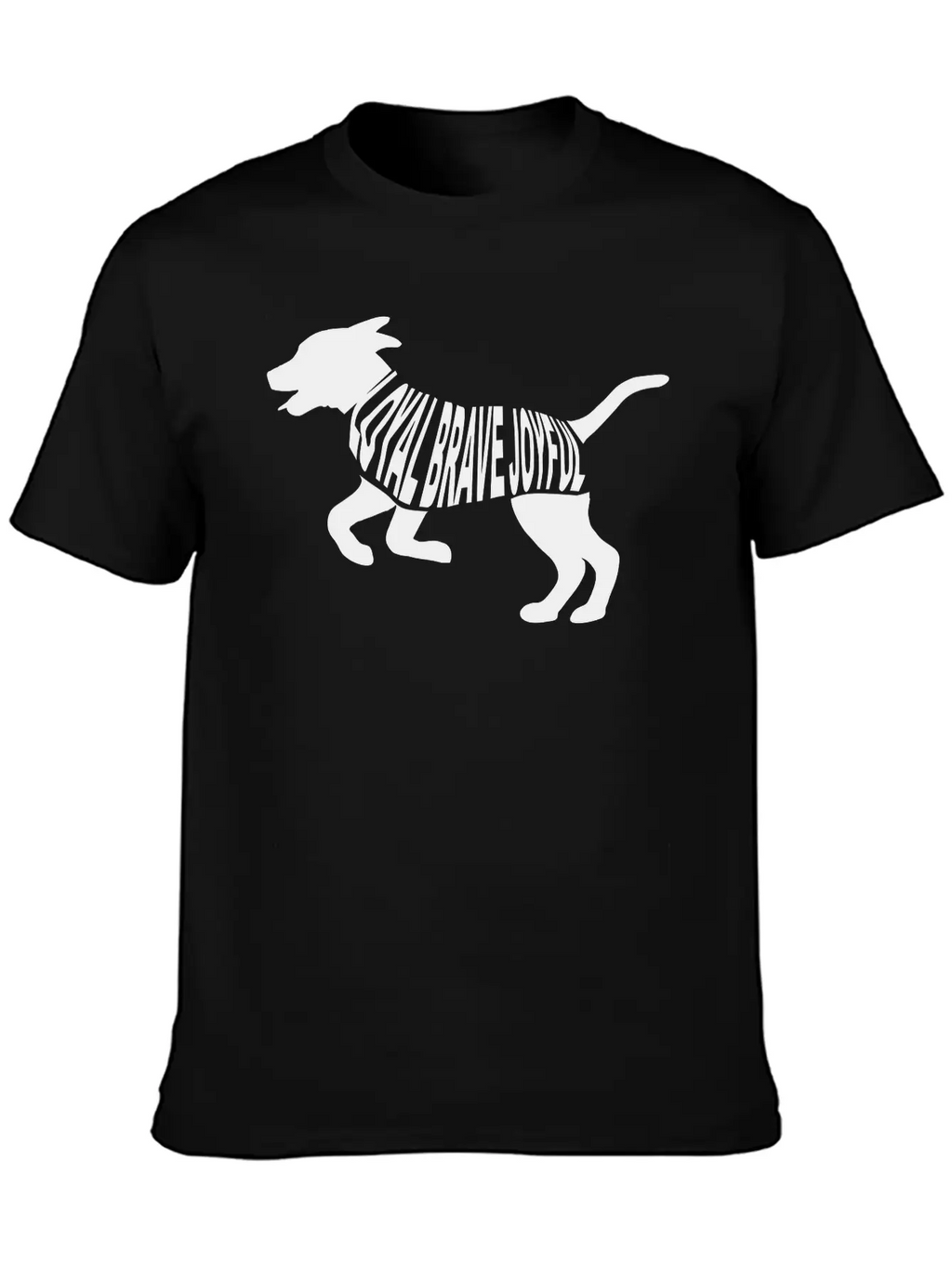 Happy Dog Classic Cotton Tee – Unisex Comfort For Any Season