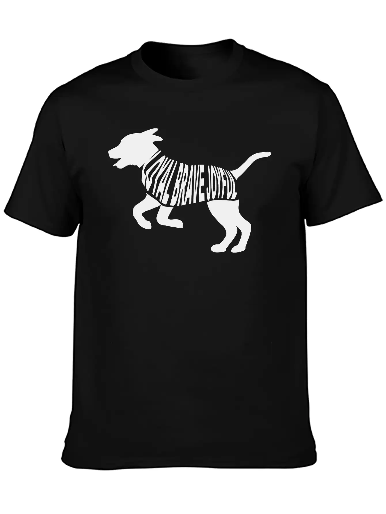 Happy Dog Classic Cotton Tee – Unisex Comfort For Any Season