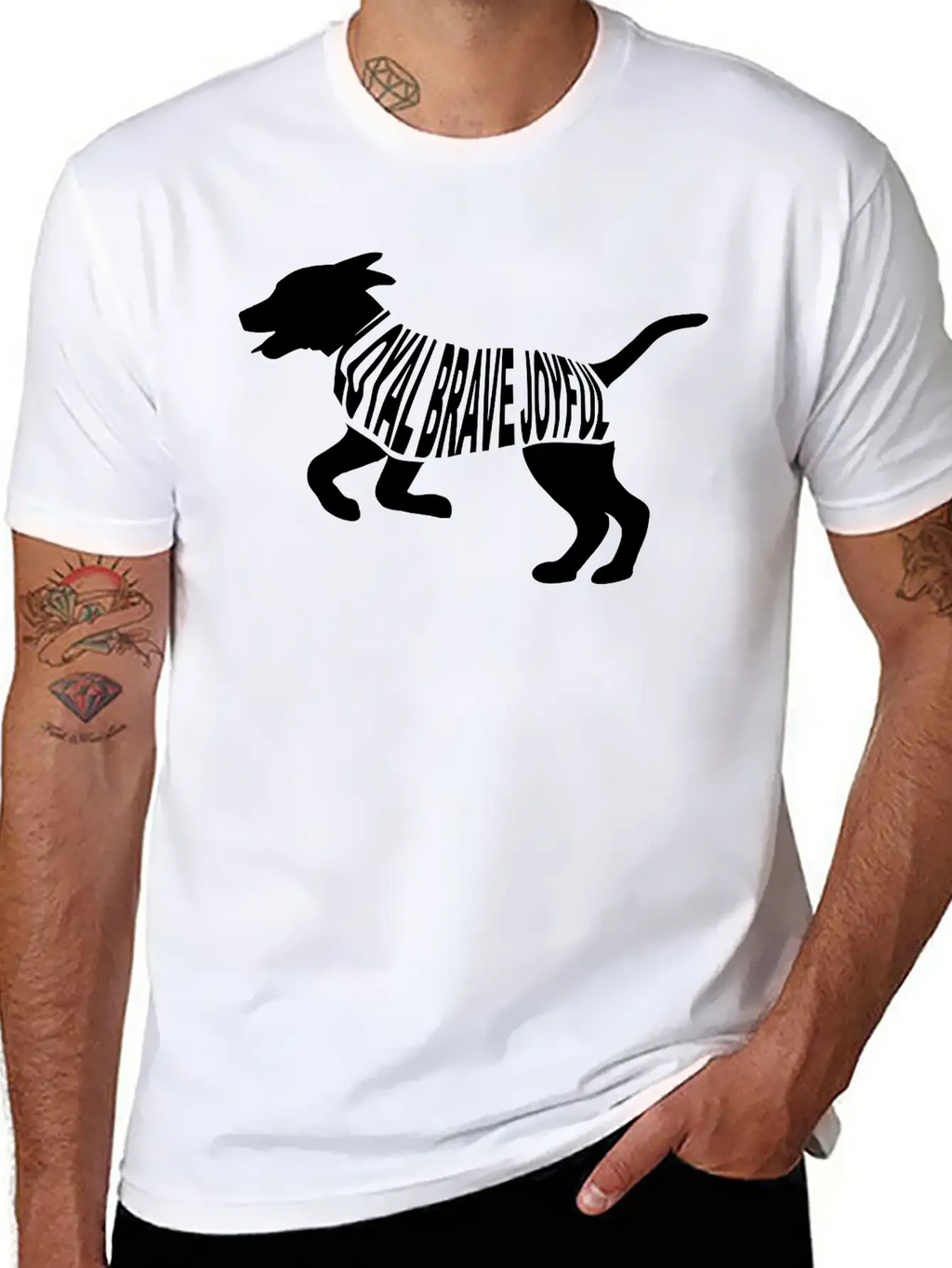Happy Dog Classic Cotton Tee – Unisex Comfort For Any Season