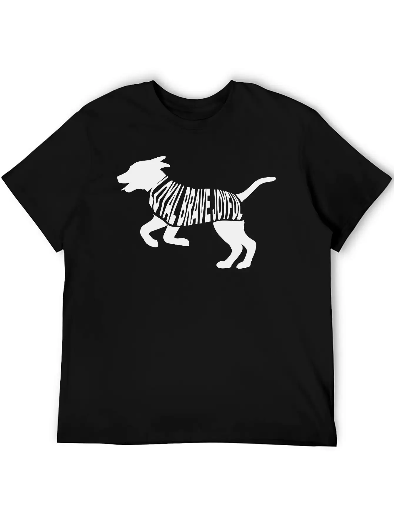 Happy Dog Classic Cotton Tee – Unisex Comfort For Any Season