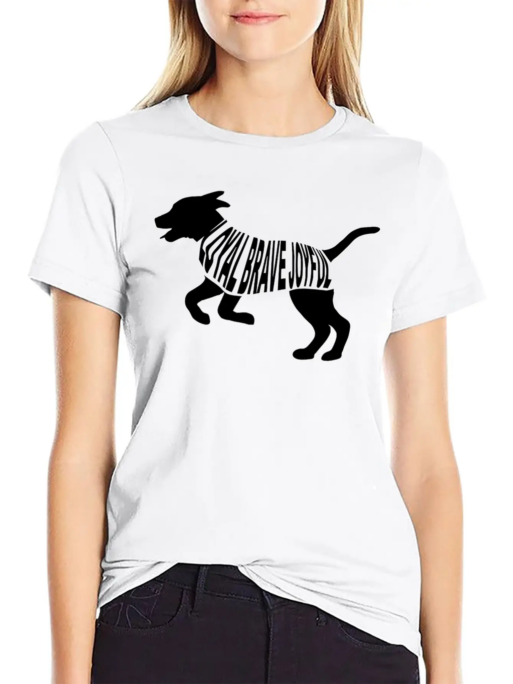 Happy Dog Classic Cotton Tee – Unisex Comfort For Any Season
