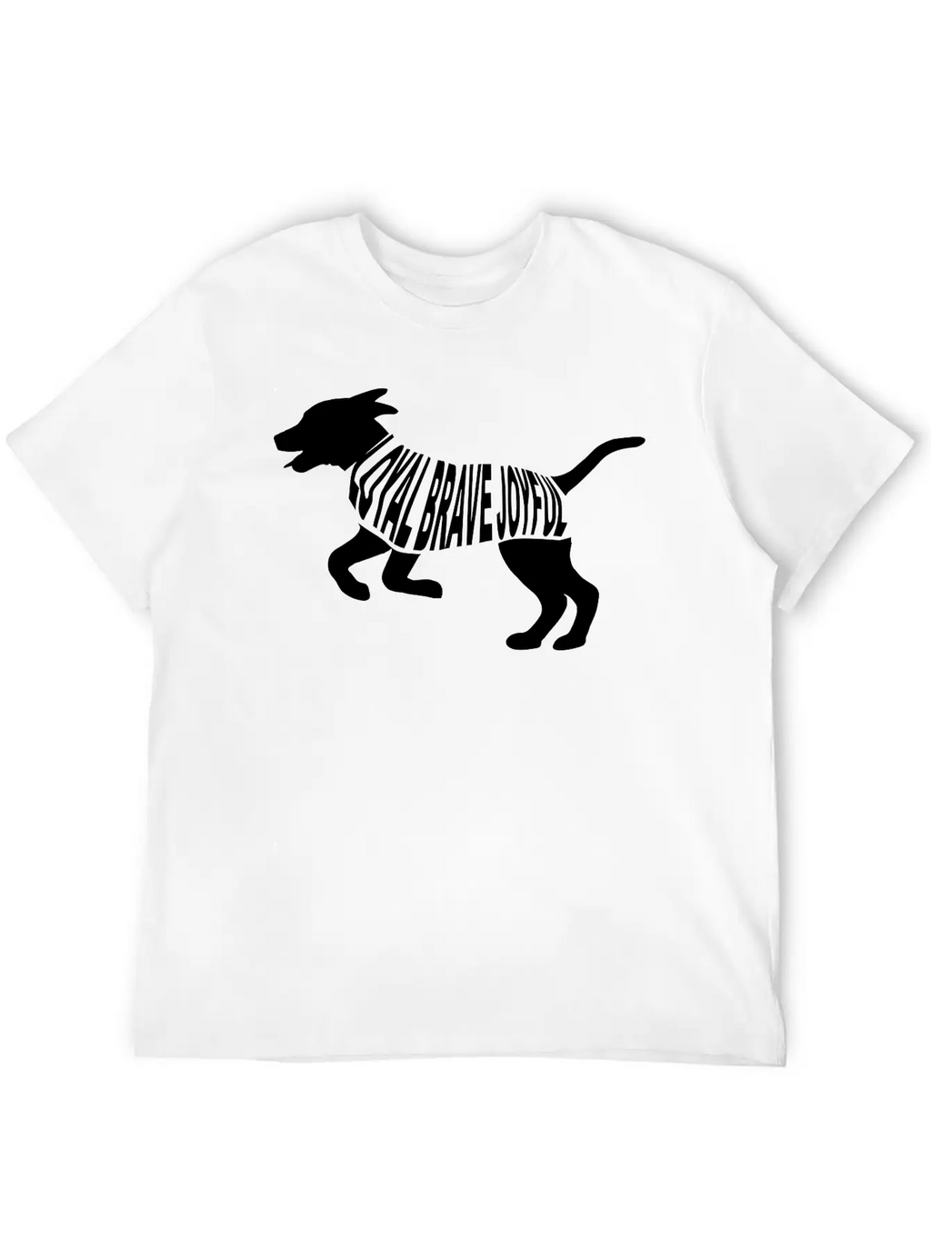 Happy Dog Classic Cotton Tee – Unisex Comfort For Any Season