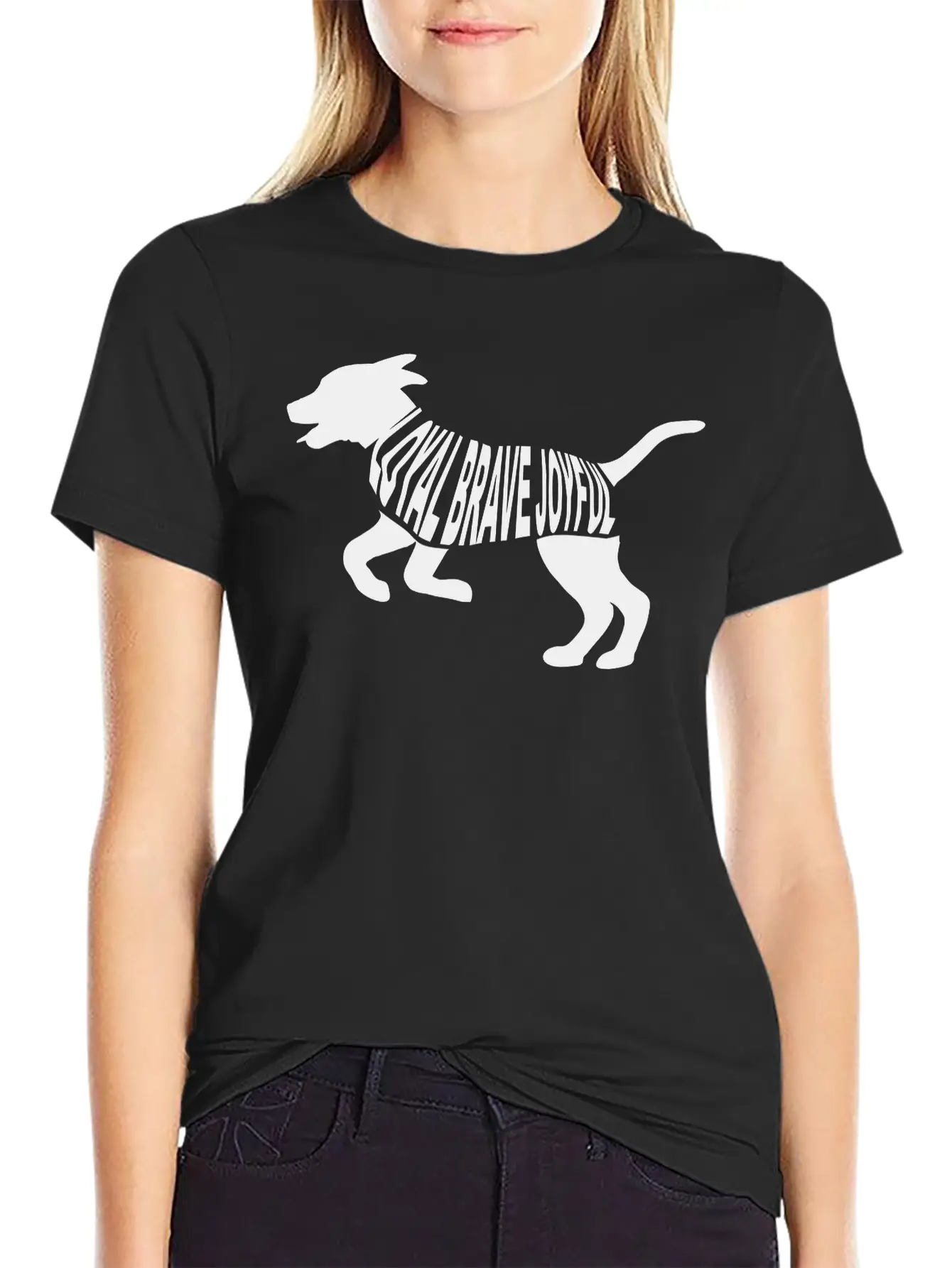 Happy Dog Classic Cotton Tee – Unisex Comfort For Any Season
