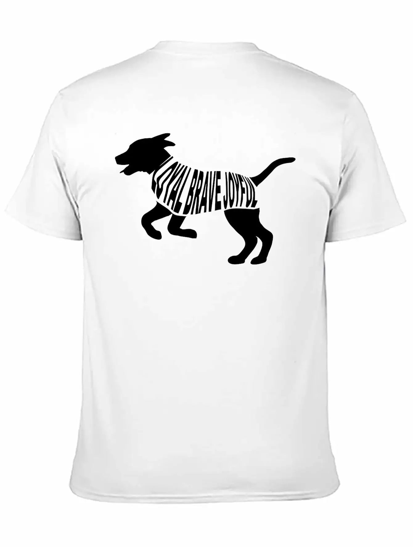 Happy Dog Classic Cotton Tee – Unisex Comfort For Any Season