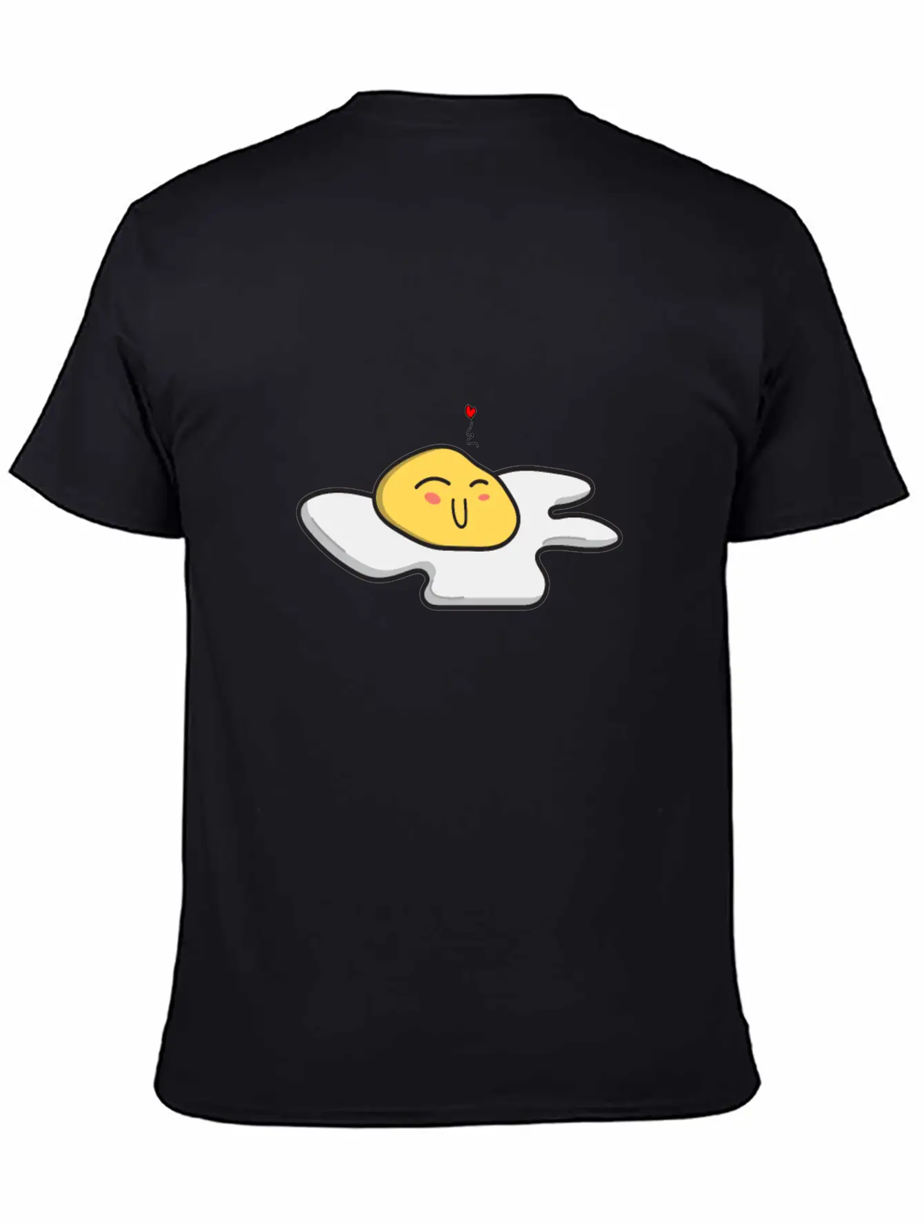 Happy Eggie Unisex Casual T-Shirt – Clean Design For Daily Comfort