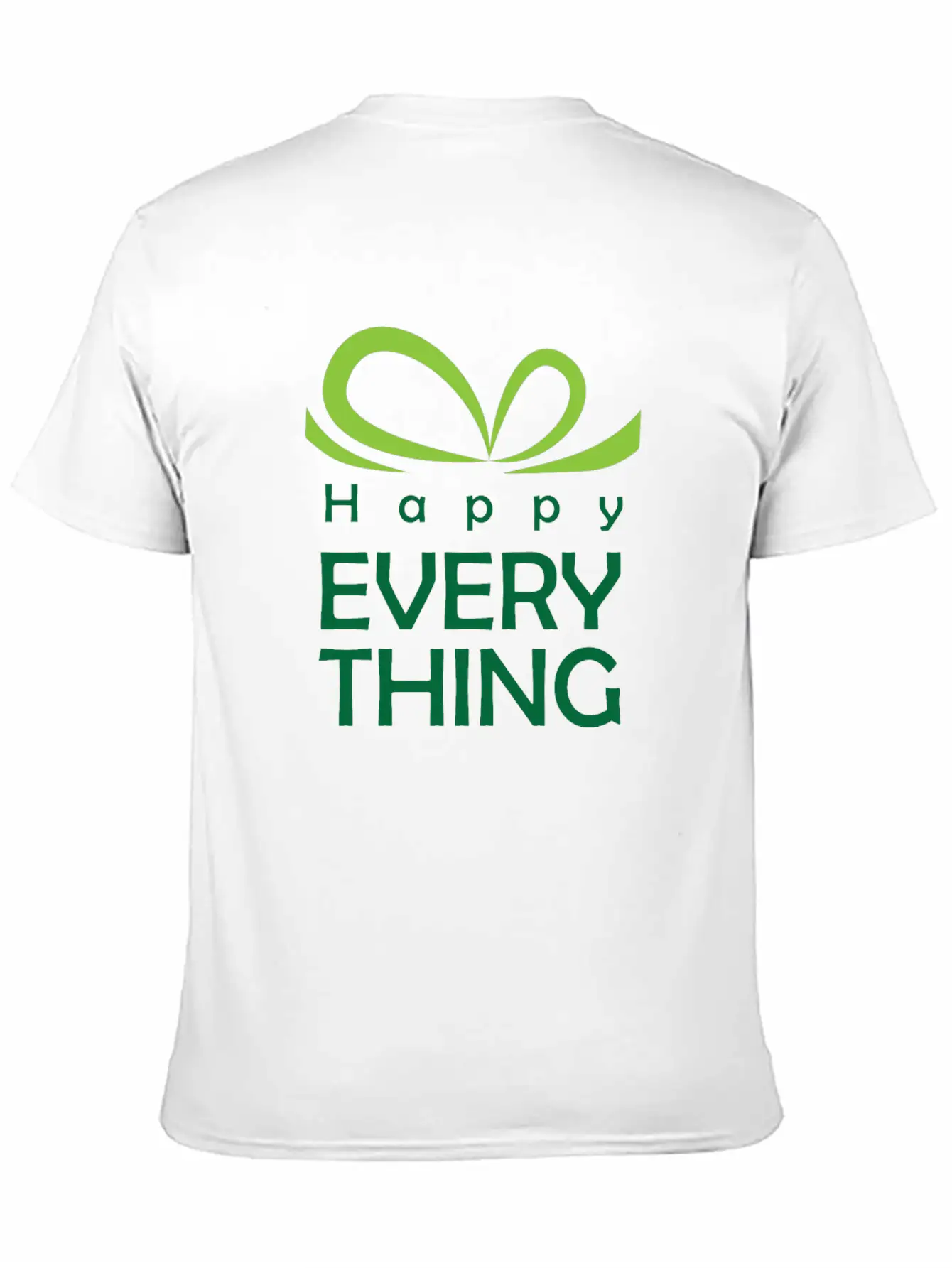 Happy Everything - Gift Of Festival Timeless Short Sleeve Tee – Comfy And Minimalist Design