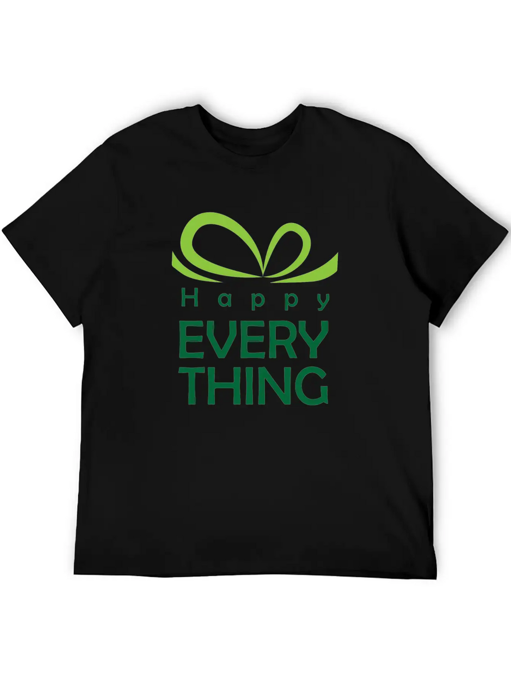 Happy Everything - Gift Of Festival Timeless Short Sleeve Tee – Comfy And Minimalist Design