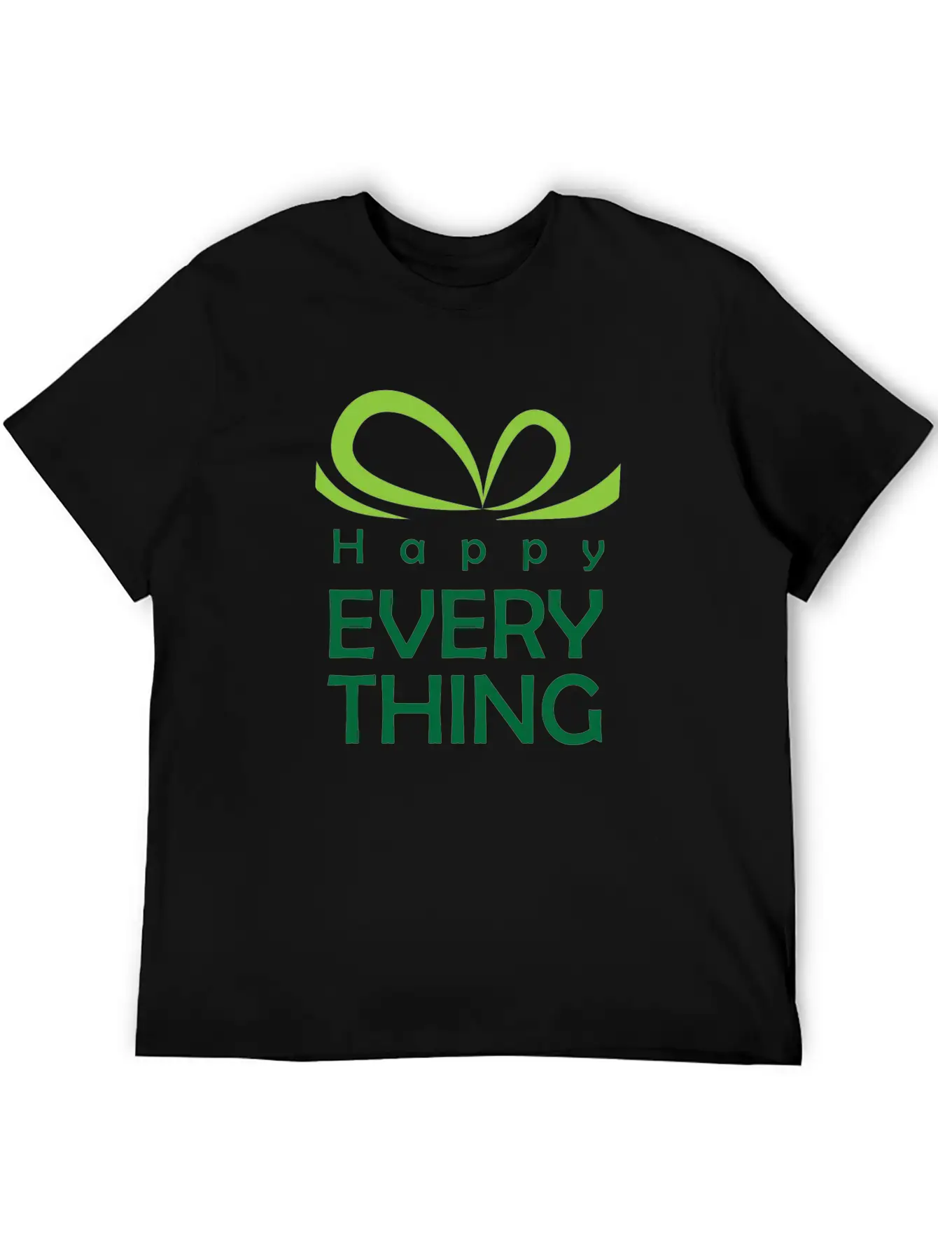 Happy Everything - Gift Of Festival Timeless Short Sleeve Tee – Comfy And Minimalist Design