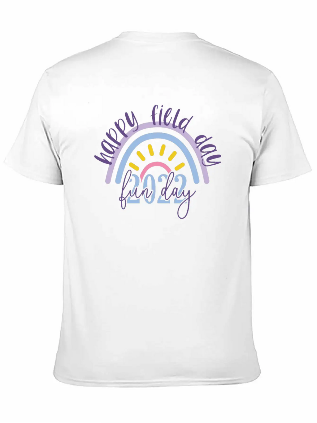 Happy Field Day Fun Day Relaxed Everyday Tee – Lightweight And Durable Cotton