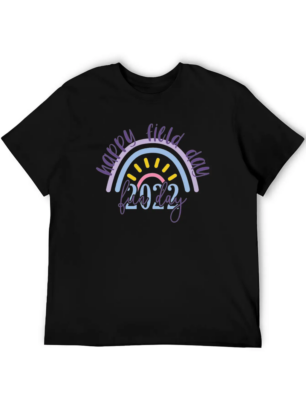 Happy Field Day Fun Day Relaxed Everyday Tee – Lightweight And Durable Cotton
