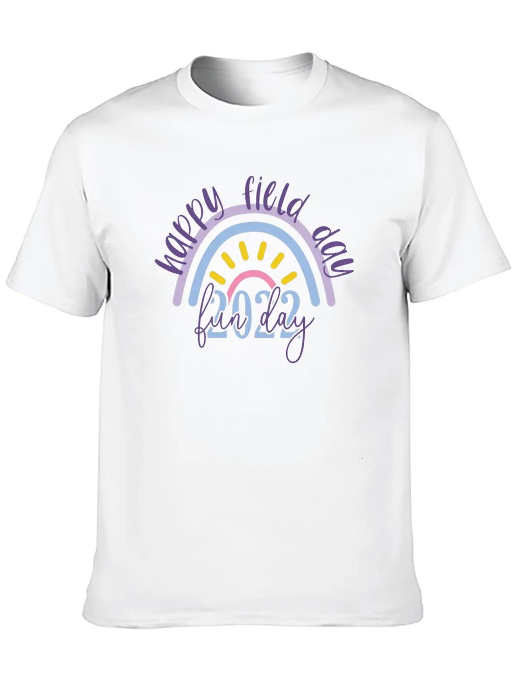 Happy Field Day Fun Day Relaxed Everyday Tee – Lightweight And Durable Cotton