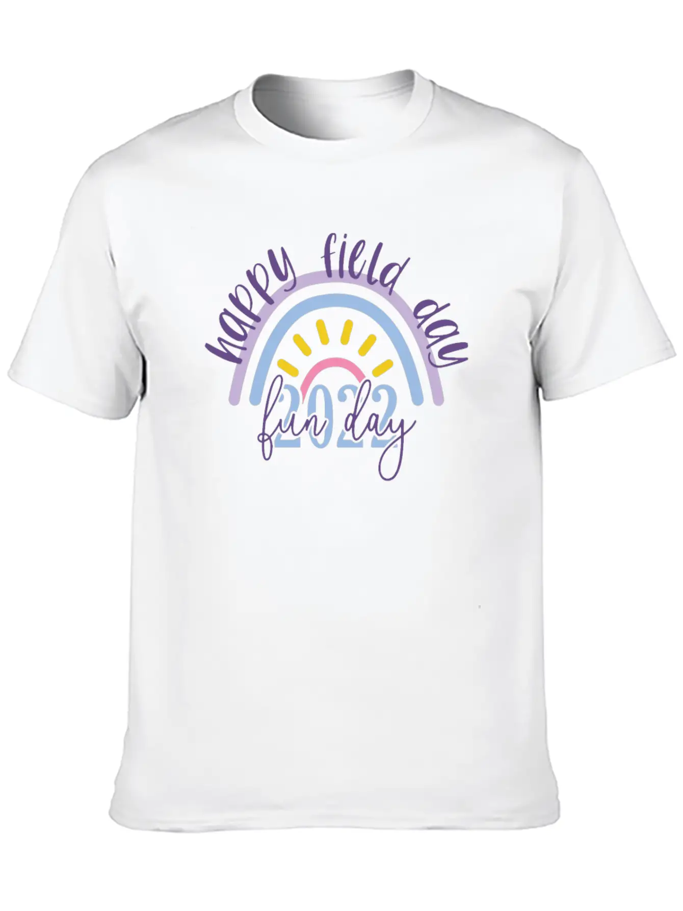 Happy Field Day Fun Day Relaxed Everyday Tee – Lightweight And Durable Cotton