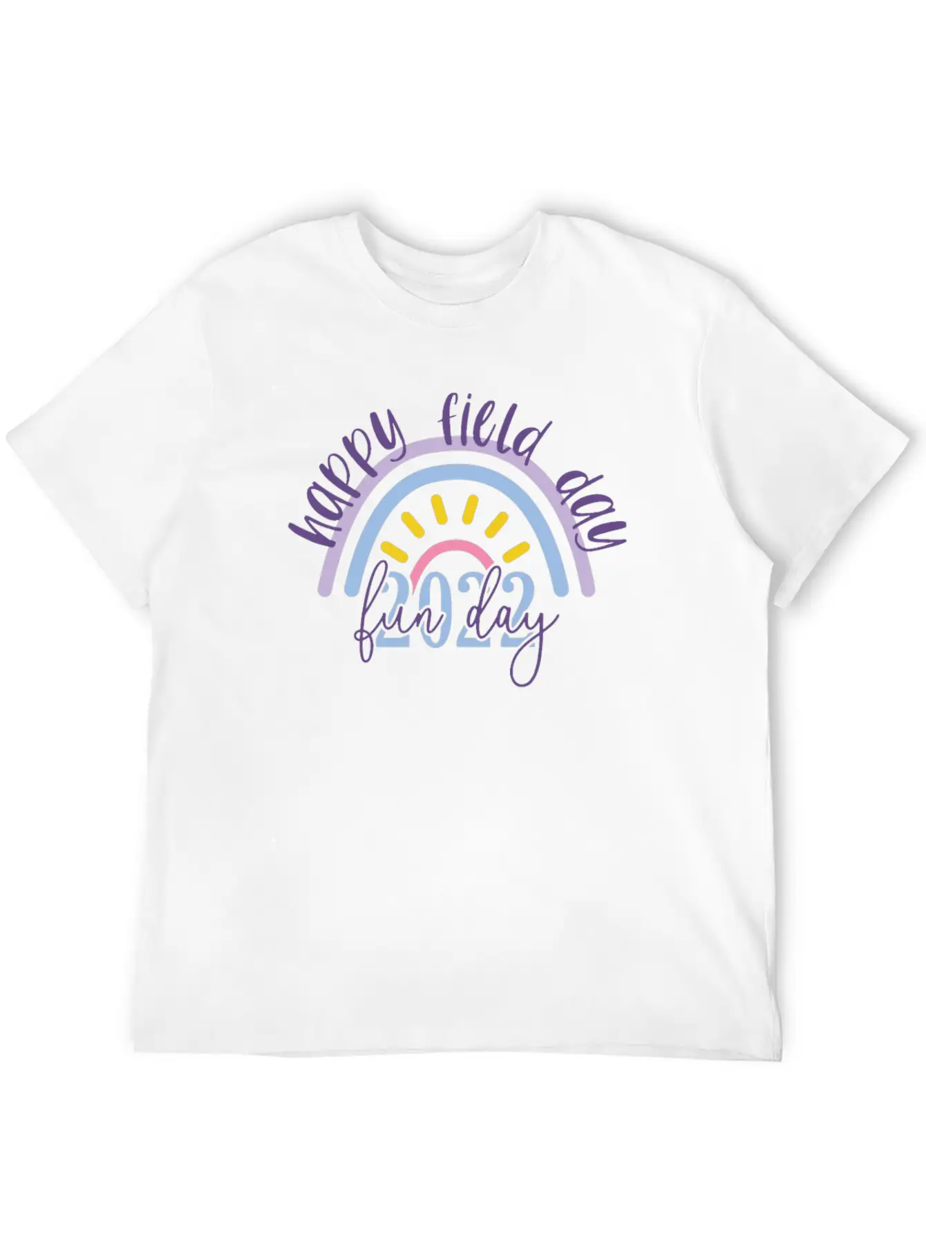 Happy Field Day Fun Day Relaxed Everyday Tee – Lightweight And Durable Cotton