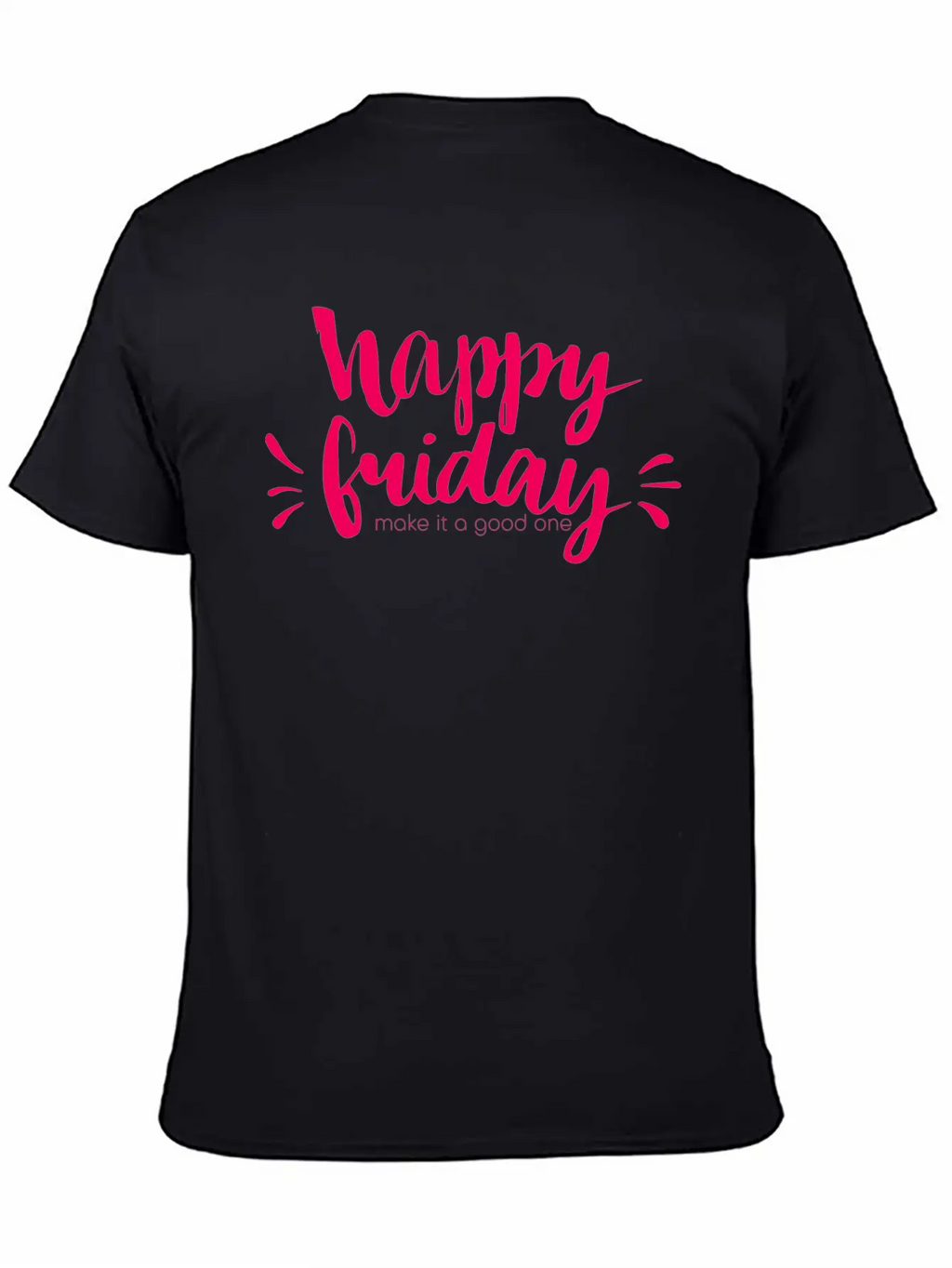 Happy Friday Happy Happy Friday Essential Cotton Tee For Daily Outfits – Unisex Style