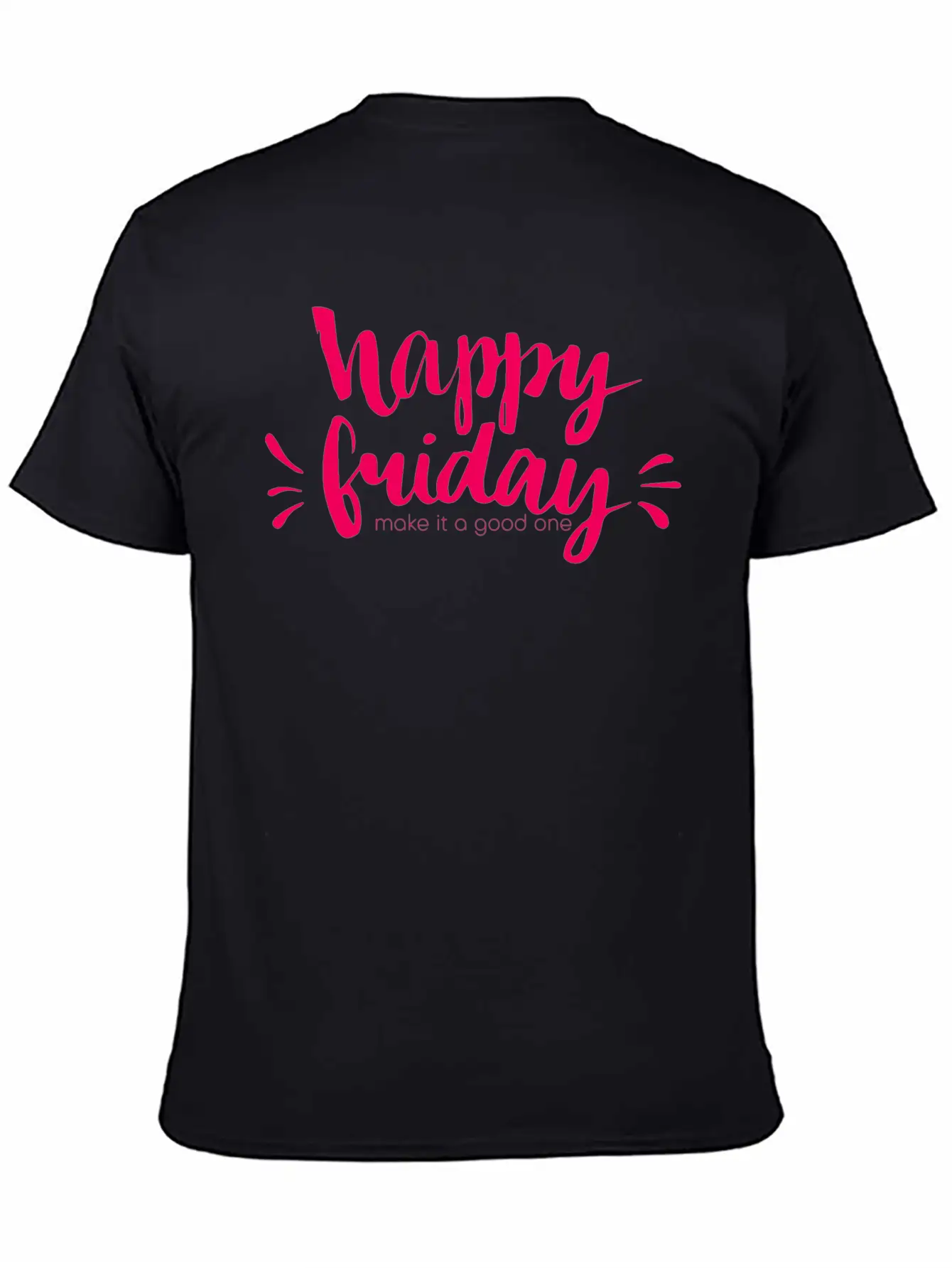 Happy Friday Happy Happy Friday Essential Cotton Tee For Daily Outfits – Unisex Style