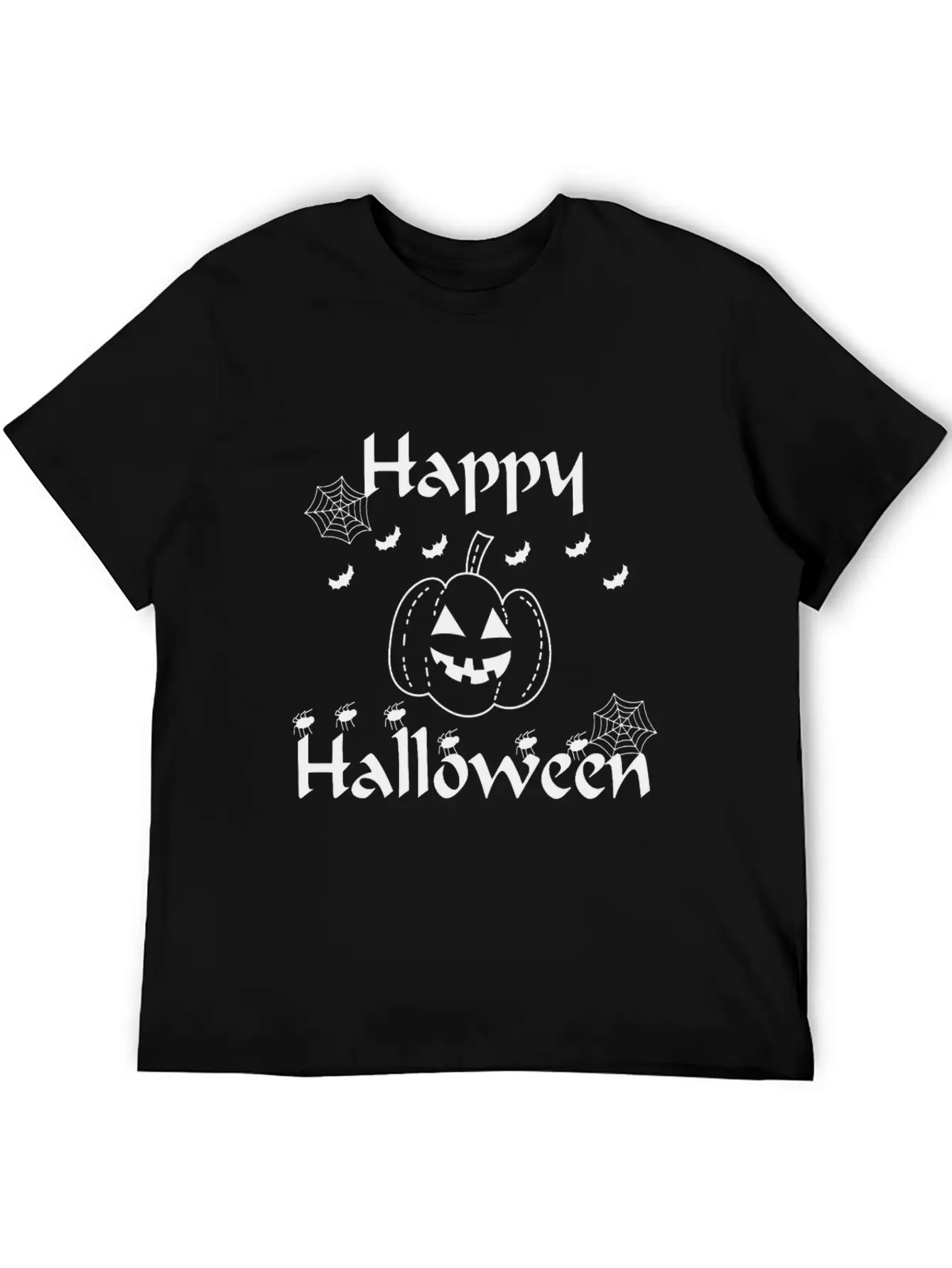 Happy Halloween Classic Cotton Tee – Unisex Comfort For Any Season