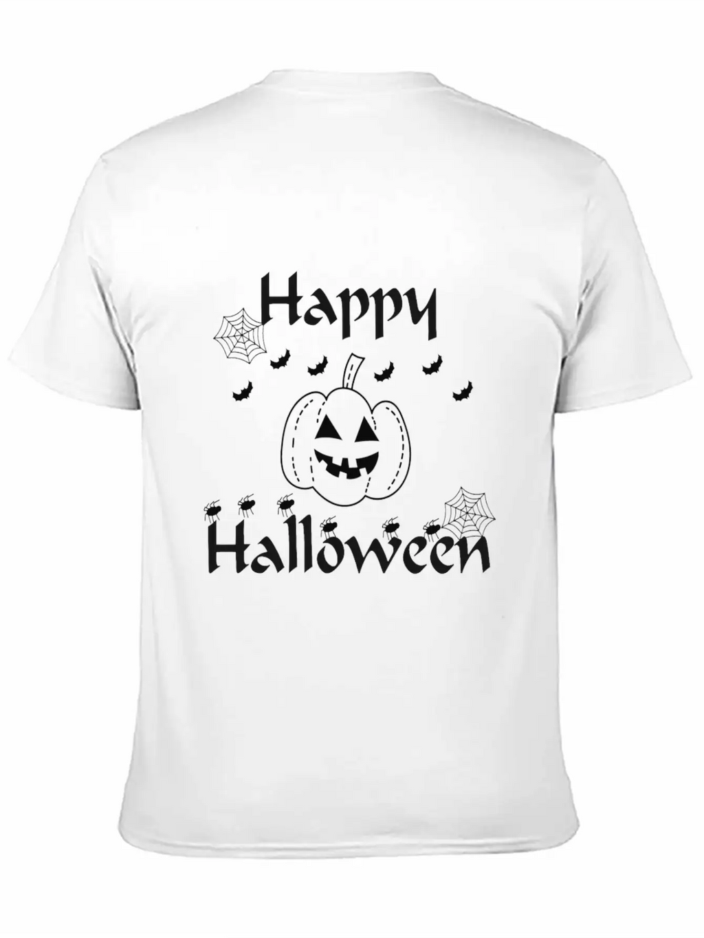 Happy Halloween Classic Cotton Tee – Unisex Comfort For Any Season