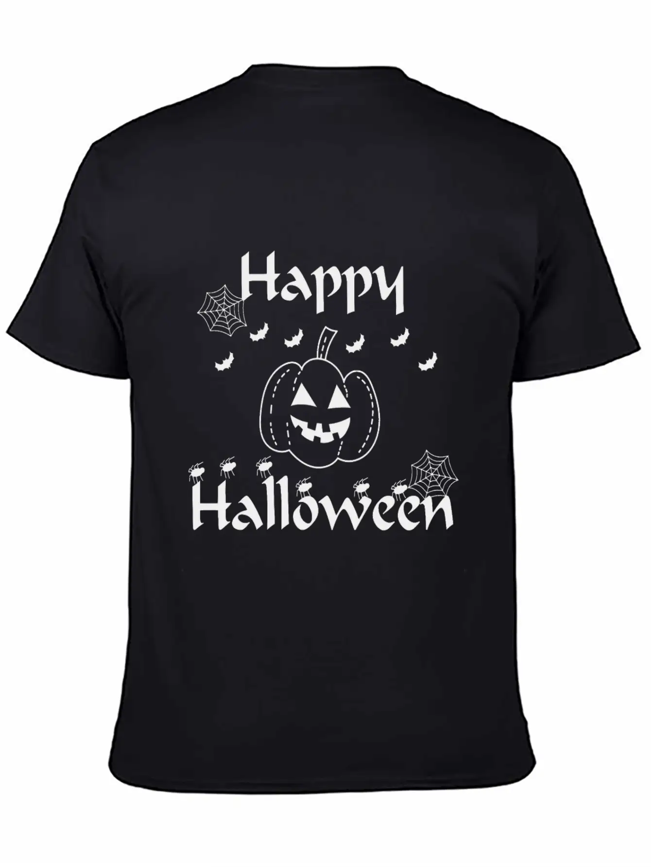 Happy Halloween Classic Cotton Tee – Unisex Comfort For Any Season