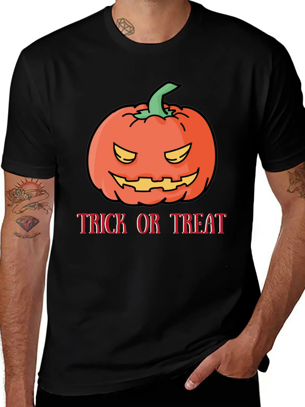 Happy Halloween Monster Zombie Horror Ghost Gift Breathable Soft Cotton T-Shirt – Timeless Casual Look