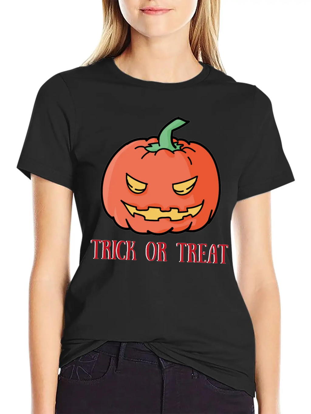Happy Halloween Monster Zombie Horror Ghost Gift Breathable Soft Cotton T-Shirt – Timeless Casual Look