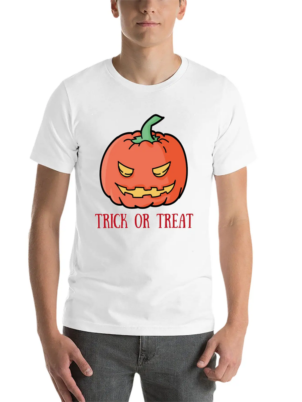 Happy Halloween Monster Zombie Horror Ghost Gift Breathable Soft Cotton T-Shirt – Timeless Casual Look
