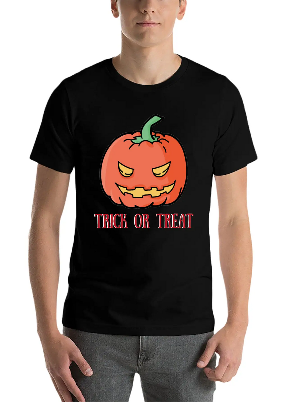 Happy Halloween Monster Zombie Horror Ghost Gift Breathable Soft Cotton T-Shirt – Timeless Casual Look