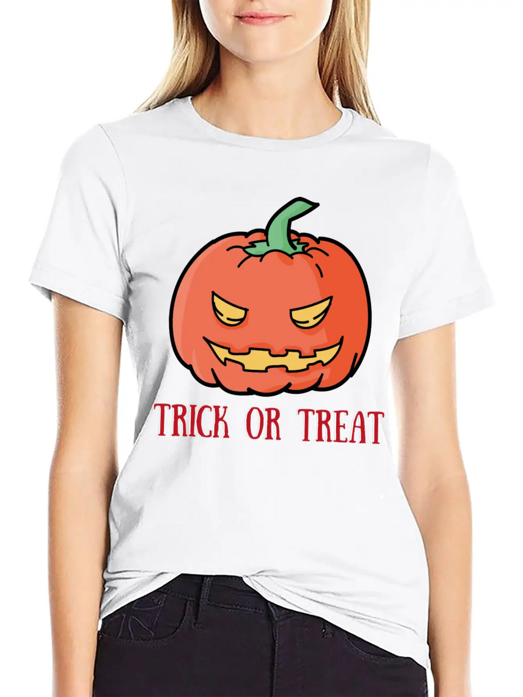 Happy Halloween Monster Zombie Horror Ghost Gift Breathable Soft Cotton T-Shirt – Timeless Casual Look
