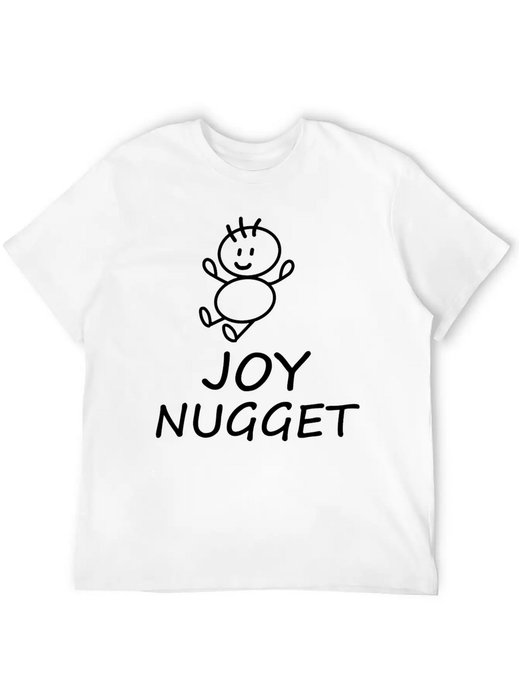 Happy Kid Joy Nugget Basic Graphic T-Shirt – Daily Comfort In Soft Cotton