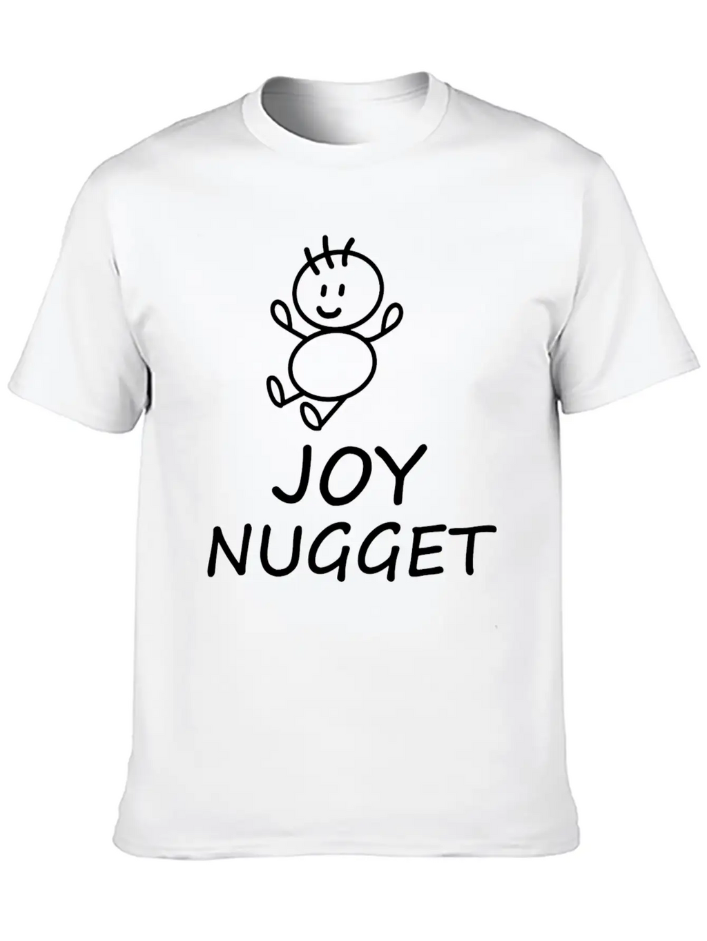 Happy Kid Joy Nugget Basic Graphic T-Shirt – Daily Comfort In Soft Cotton