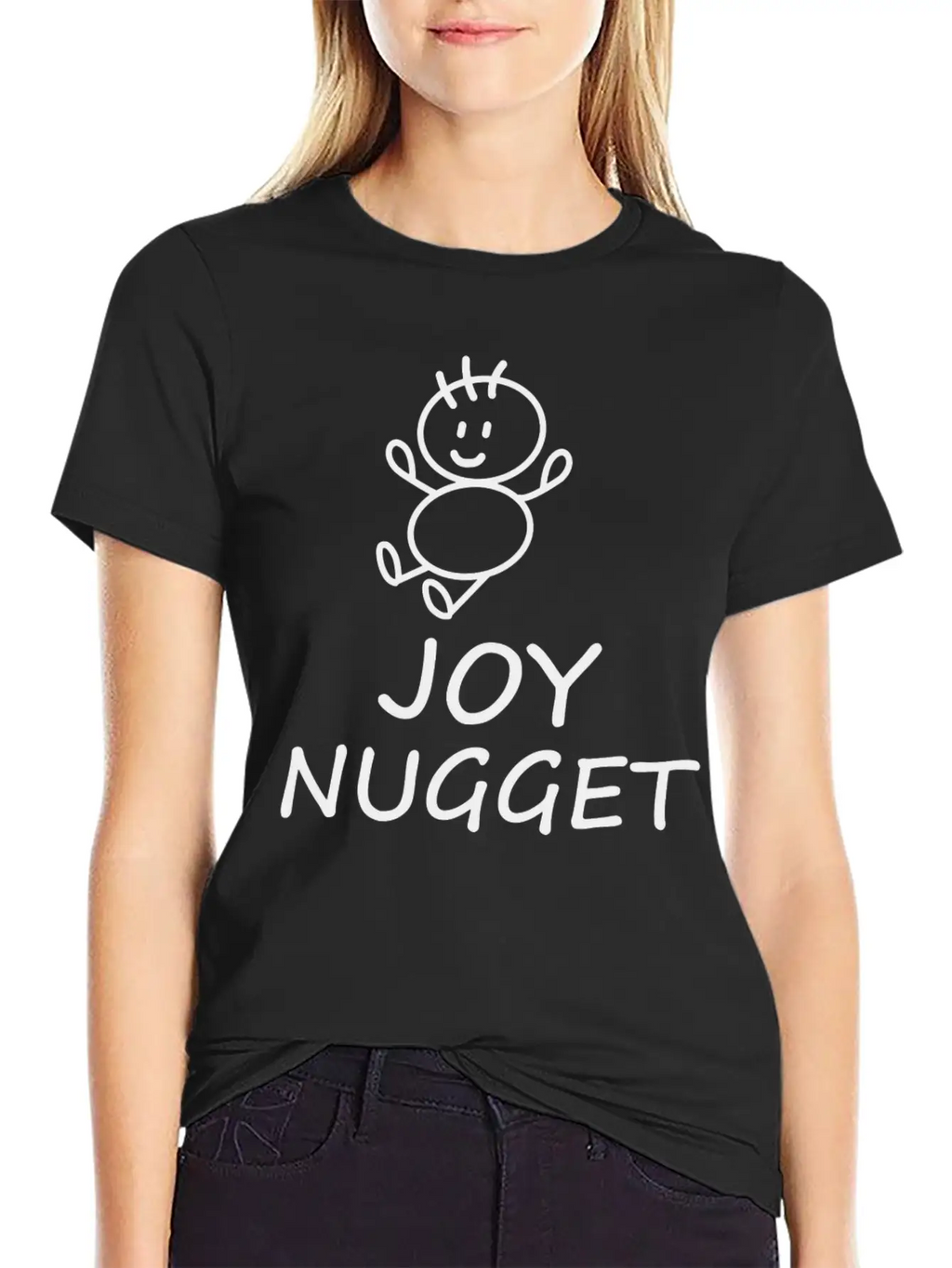 Happy Kid Joy Nugget Basic Graphic T-Shirt – Daily Comfort In Soft Cotton